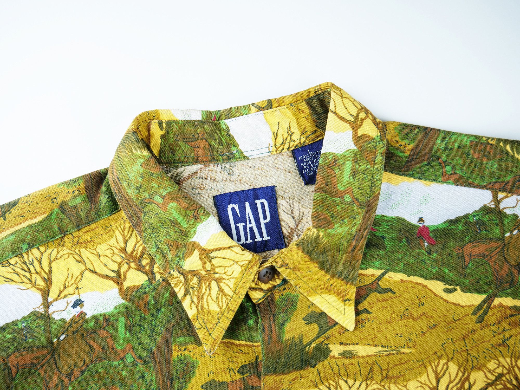 Gap Gap vintage shirt Size US L / EU 52-54 / 3 - 3 Thumbnail