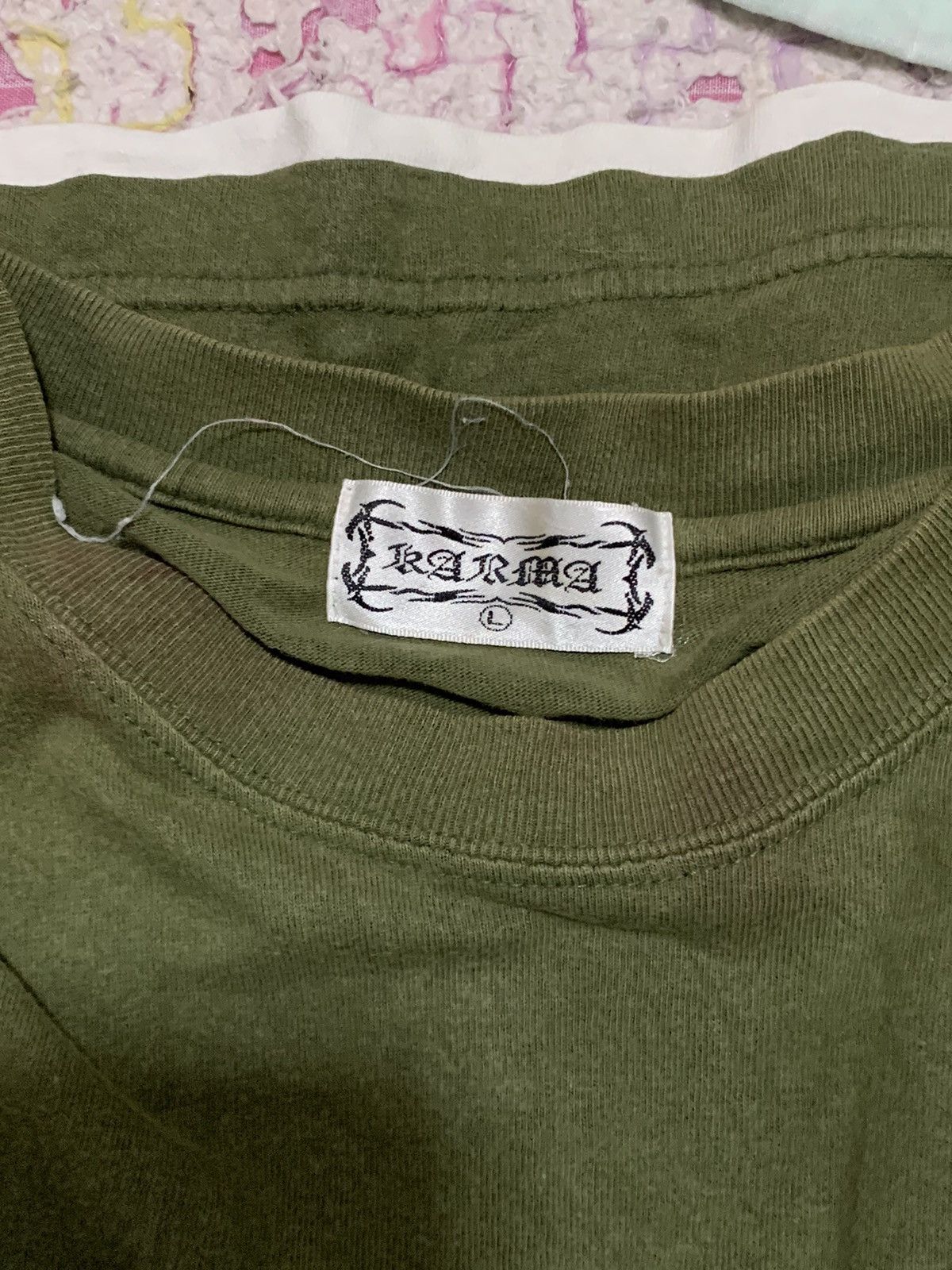 If Six Was Nine Vintage karma cross logo Long Sleeve Size US L / EU 52-54 / 3 - 10 Thumbnail
