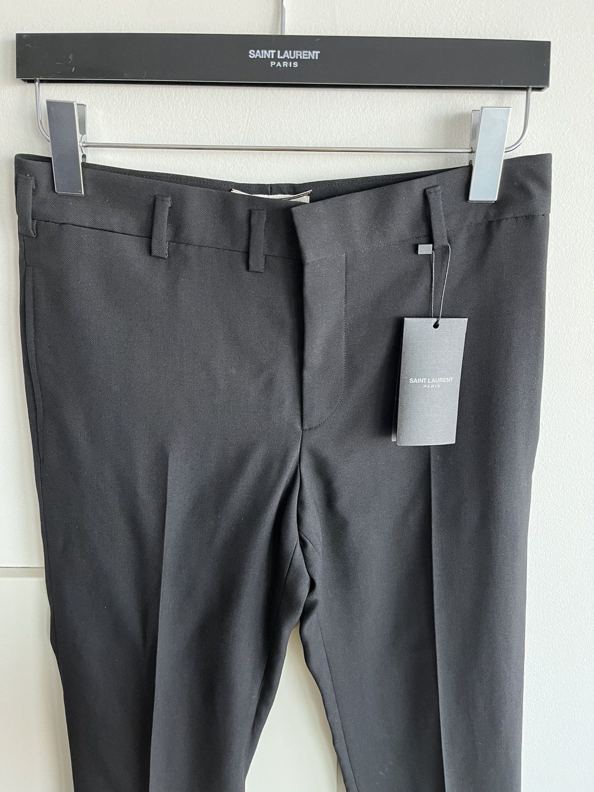 Hedi Slimane × Saint Laurent Paris × Yves Saint Laurent Super Rare Saint Laurent Hedi Slimane Tux Pant Brand New Size US 26 / EU 42 - 8 Thumbnail