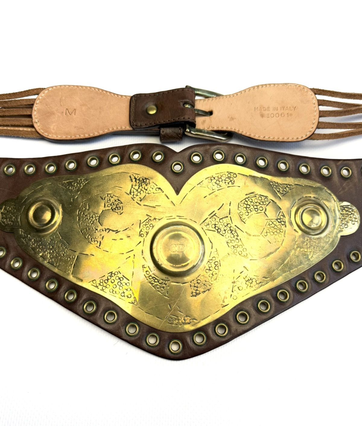 Christian Dior Monsieur Christian Dior FW2001 Galliano Archive Championship Belt Size ONE SIZE - 10 Thumbnail