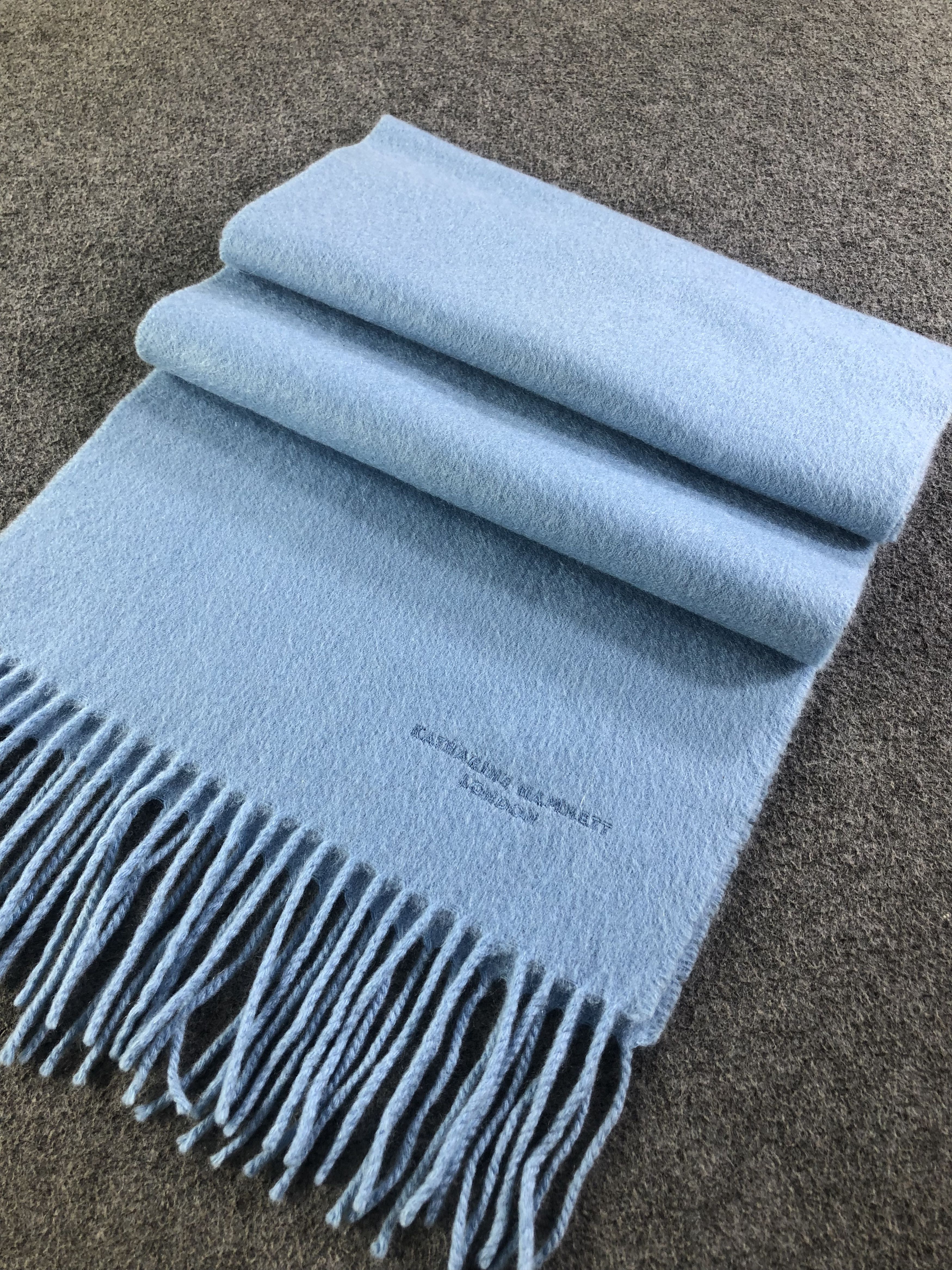 Katharine Hamnett London × Vintage Katharine Hamnett Scarf / Muffler / Neckwear SS1409 Size ONE SIZE - 3 Thumbnail