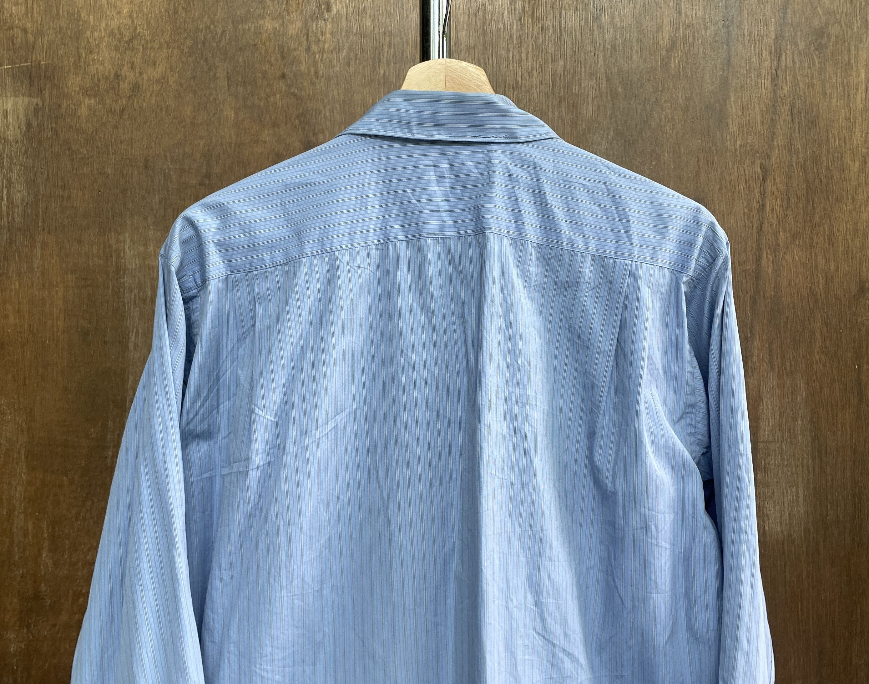 Comme des Garcons Homme Deux COMME des GARCONS HOMME DEUX 90's Stripped Shirt Size US S / EU 44-46 / 1 - 4 Thumbnail