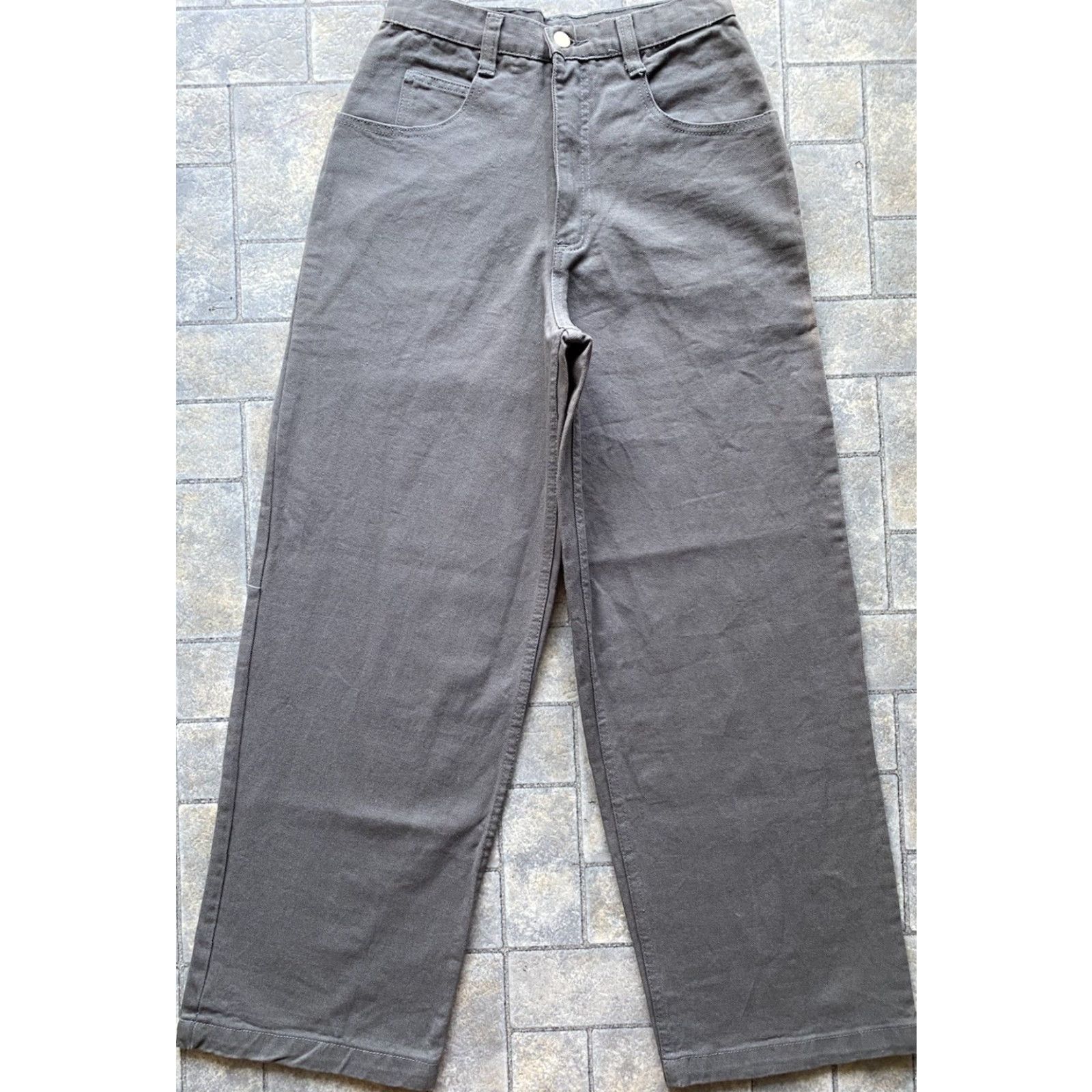 Logo 7 VINTAGE Garment Stage Jeans Men Gray 28 90s Y2K Logo In USA Pants Size US 28 / EU 44 - 3 Thumbnail