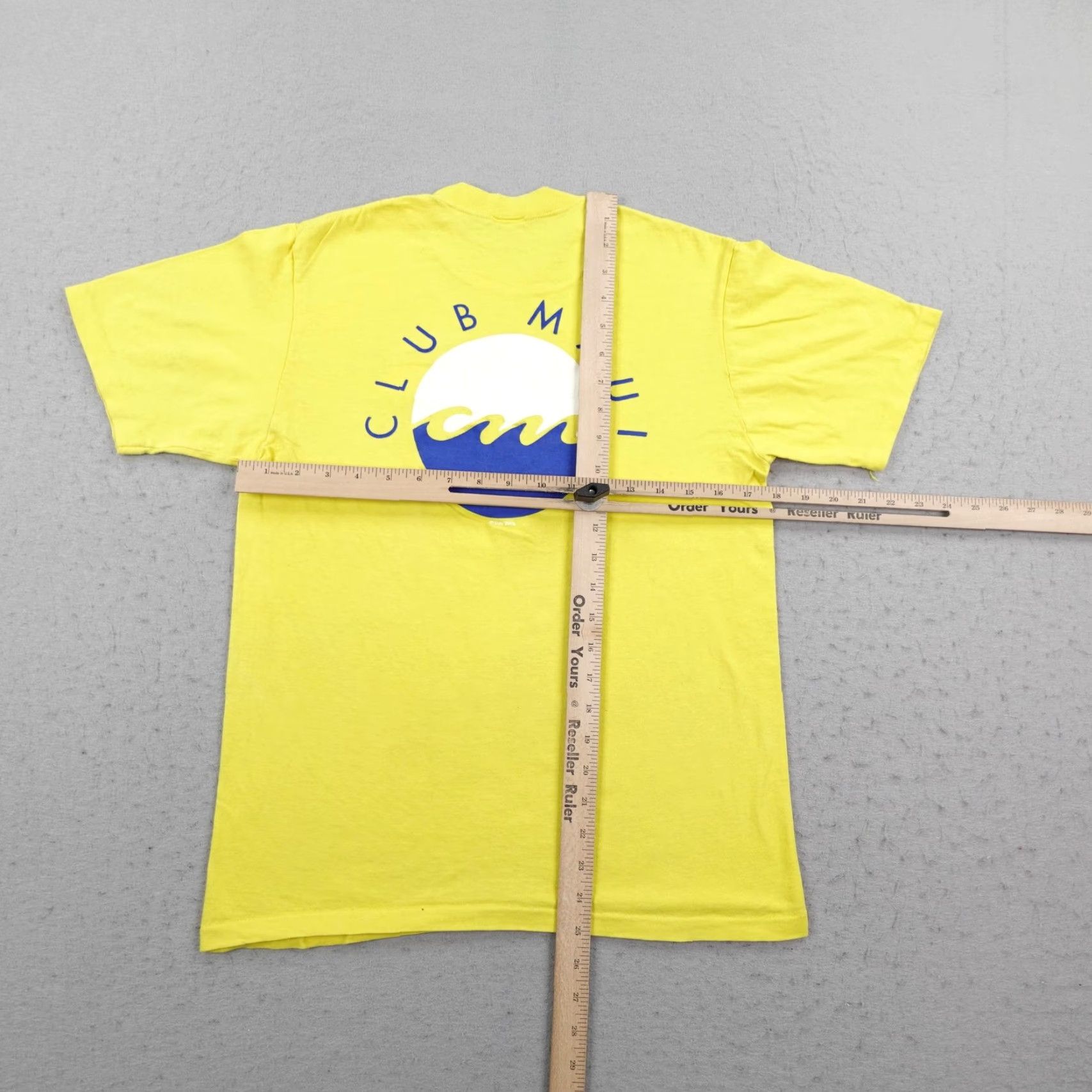 Vintage VINTAGE Crazy Shirts Club Maui Shirt Mens M Yellow Hawaii Surf Hawaiian 90s Shirt Mens Size US M / EU 48-50 / 2 - 7 Thumbnail