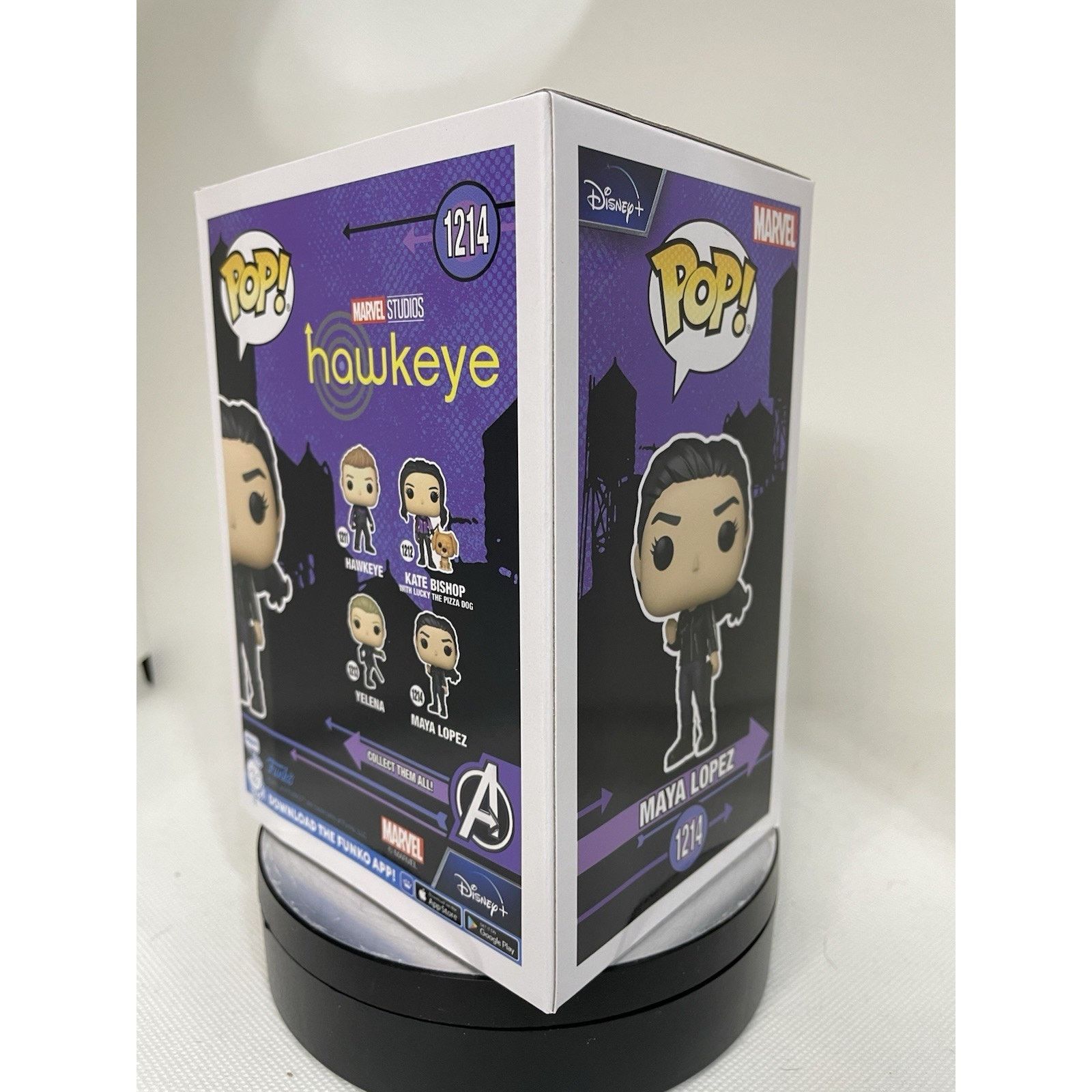 Marvel Comics Funko Pop! Maya Lopez #1214 - Hawkeye - W Pop Protector Size ONE SIZE - 6 Thumbnail