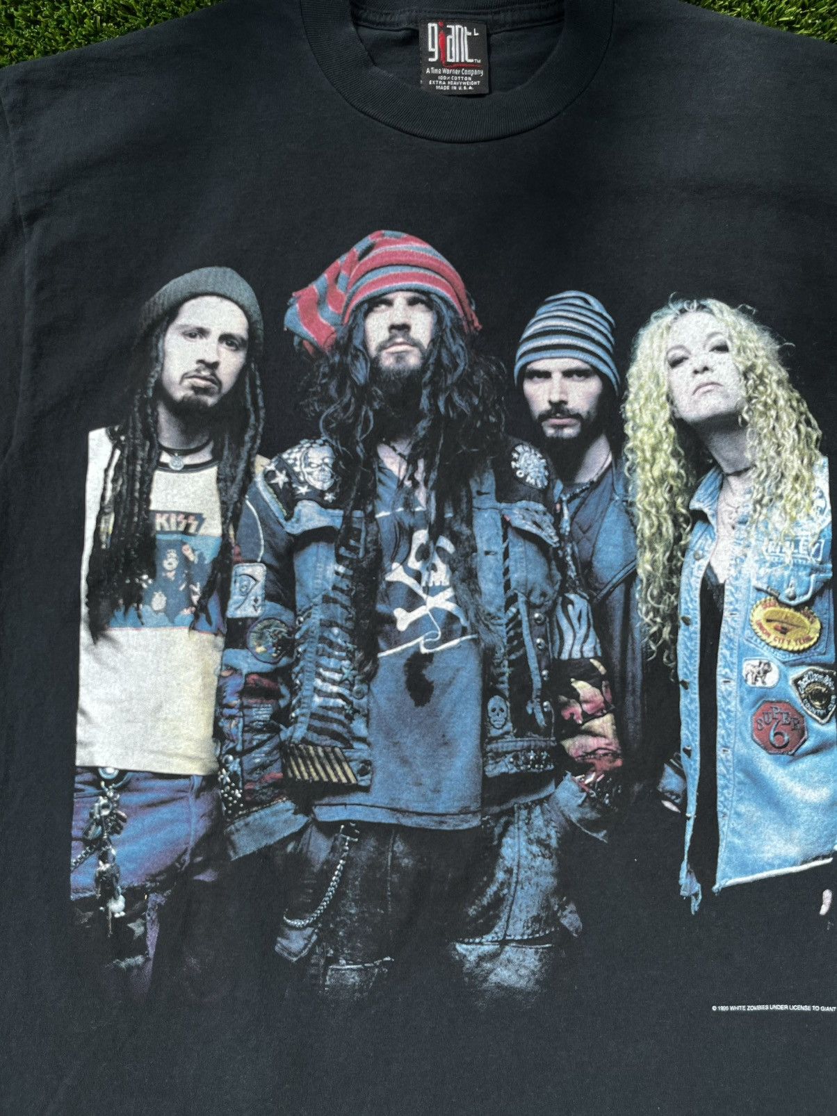 1996 white zombie t-shirt