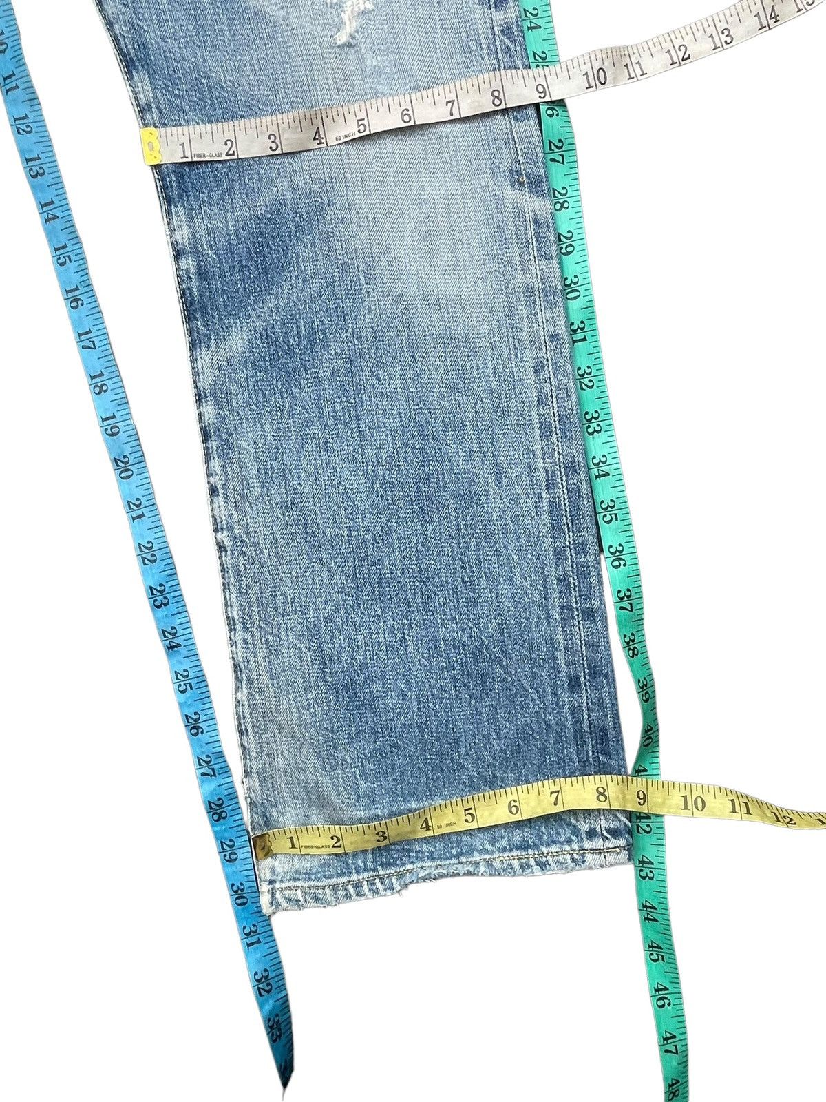 Levi's Vintage 1999 Levis 501 E 1944 Selvedge Distresed Size US 32 / EU 48 - 24 Thumbnail