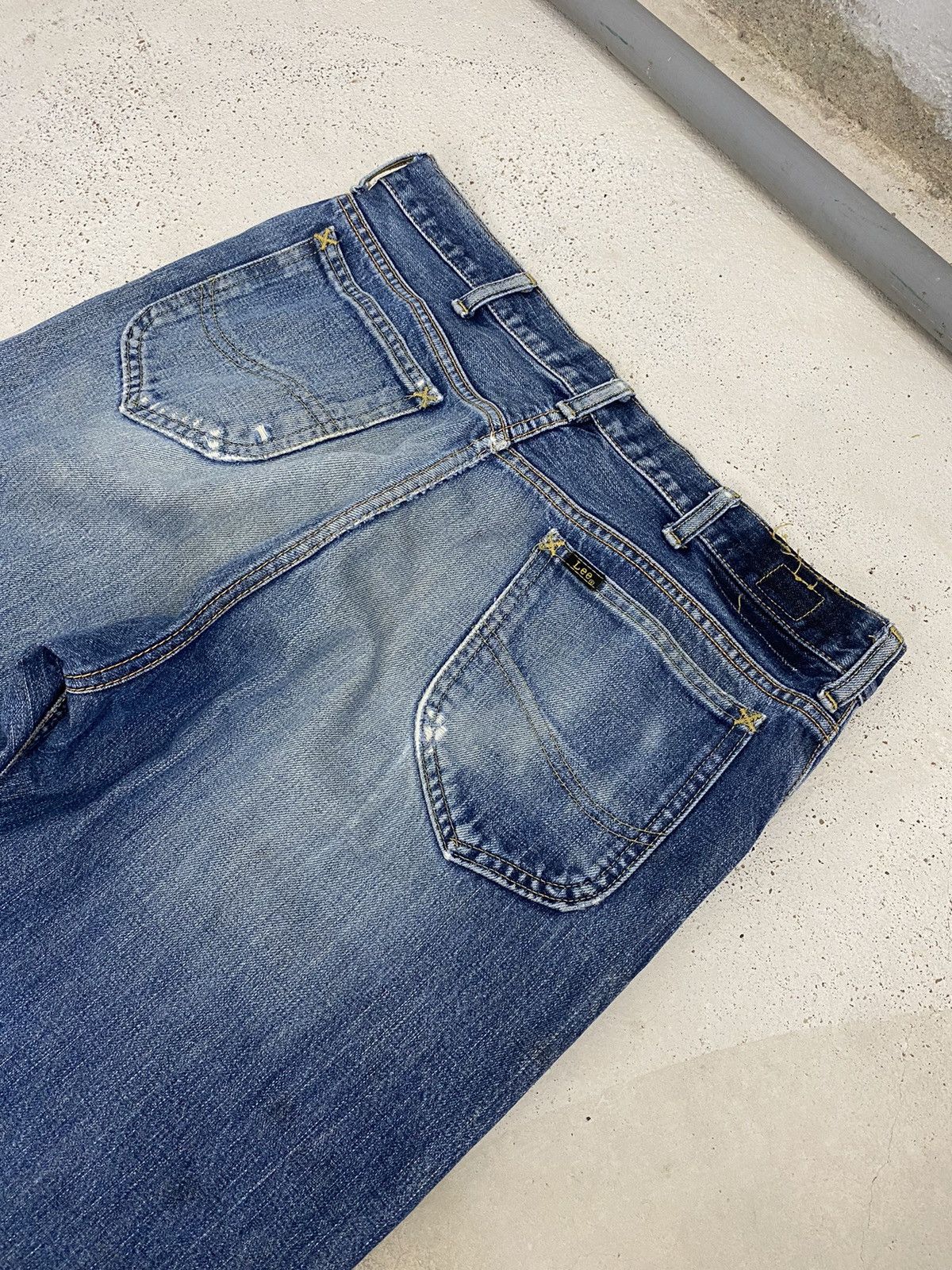 Hysteric Glamour Lee Rider 505 Distress Denim Baggy Loose Button Fly Size US 31 - 16 Thumbnail