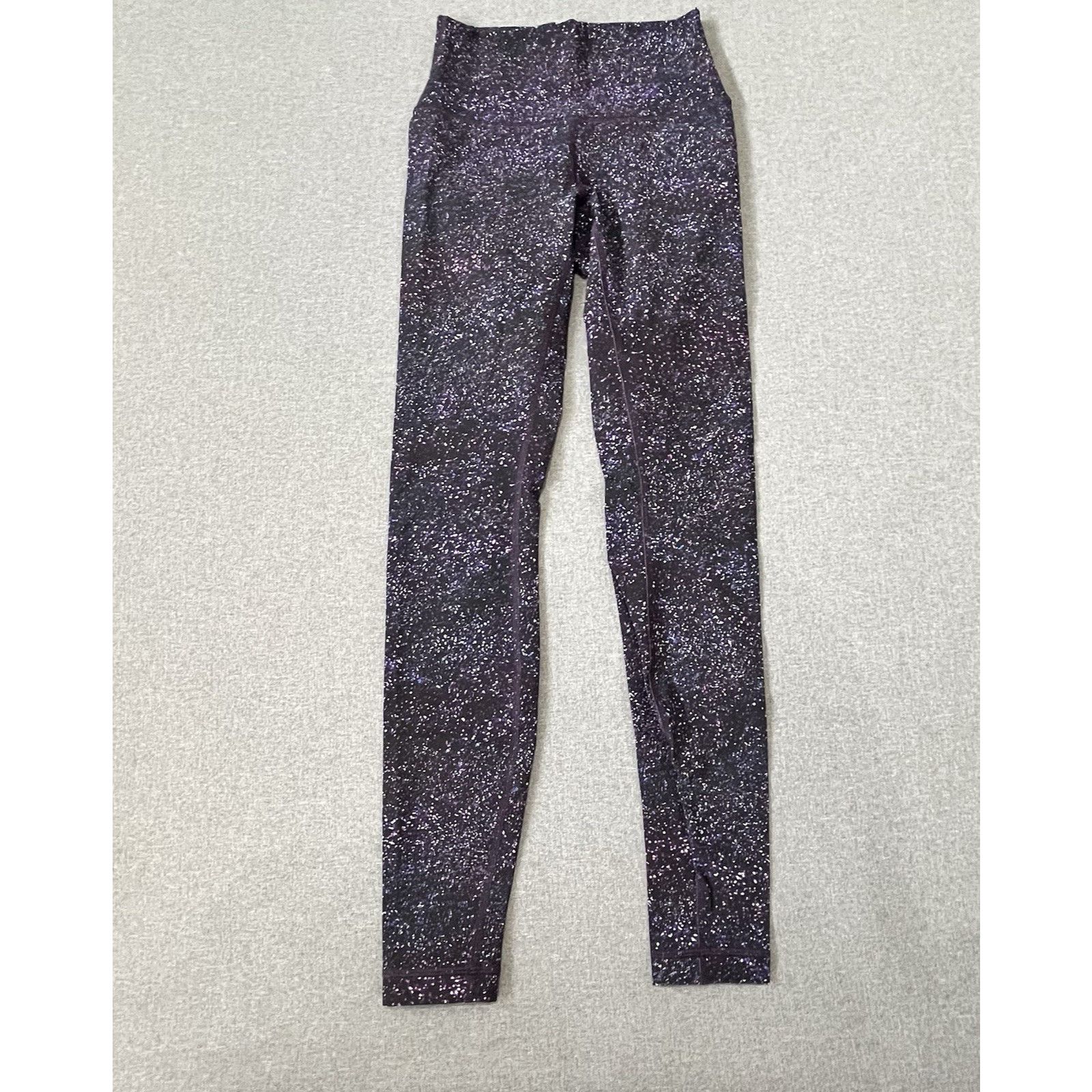 Lululemon Lululemon wunder under Speckled Galaxy Print Size 4 EUC Size 27" / US 4 / IT 40 - 1 Thumbnail