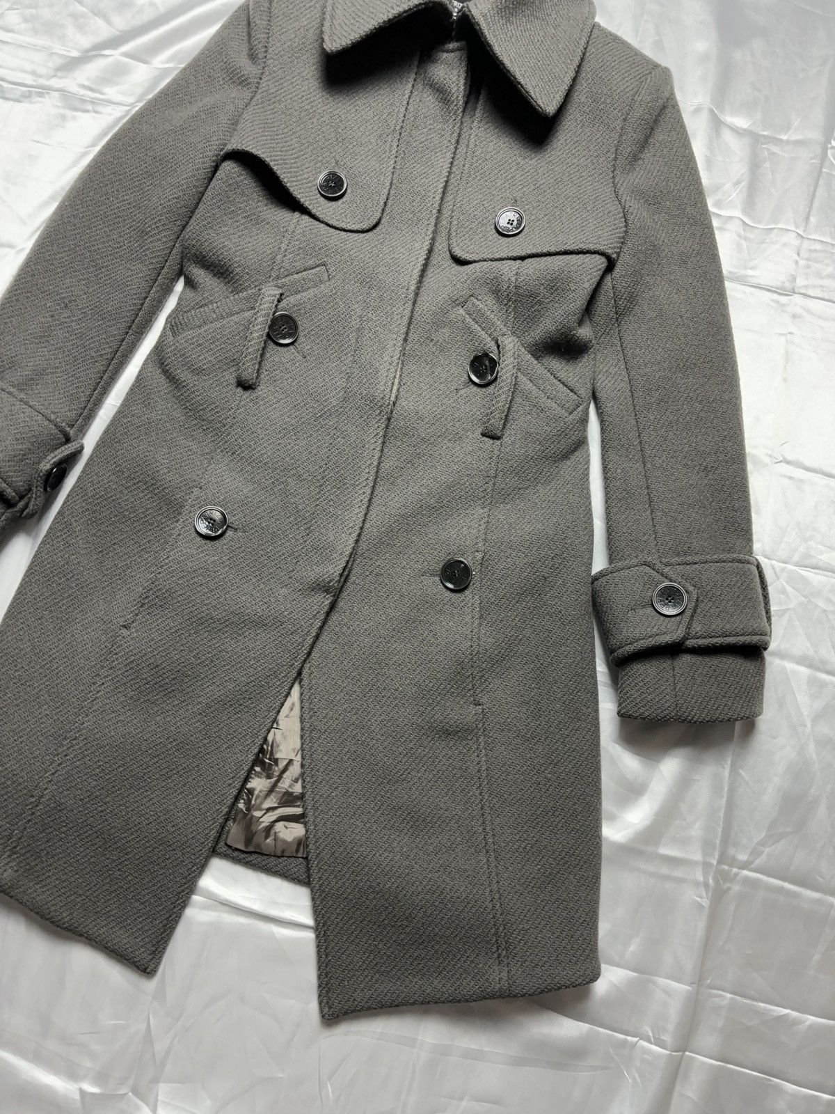 Patrizia Pepe Patrizia Pepe vintage wool cropped midi coat Size S / US 4 / IT 40 - 10 Thumbnail