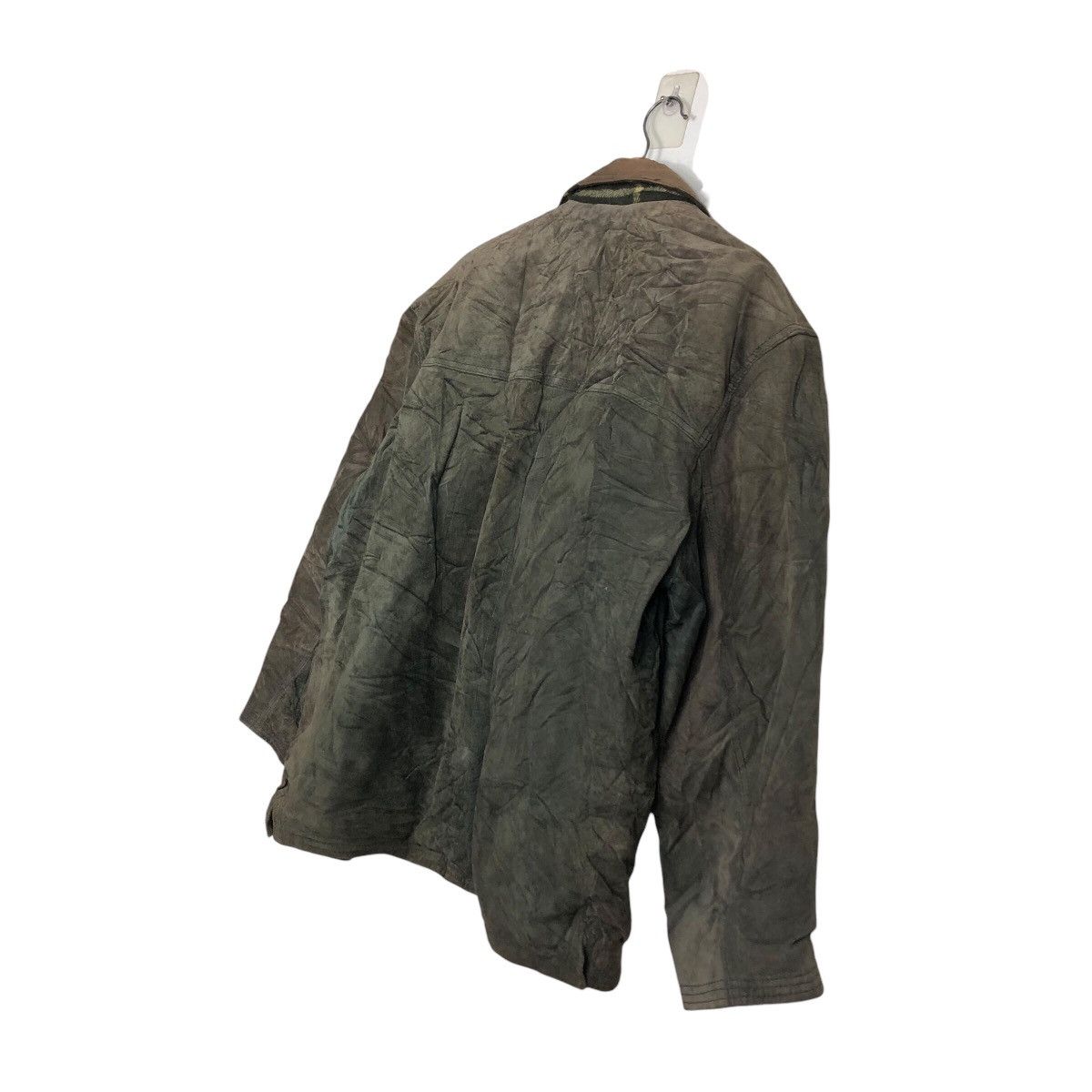 Japanese Brand × Vintage 📌Vintage Genuine Leather Bomber Jacket Allix Issey Miyake Size US M / EU 48-50 / 2 - 11 Thumbnail