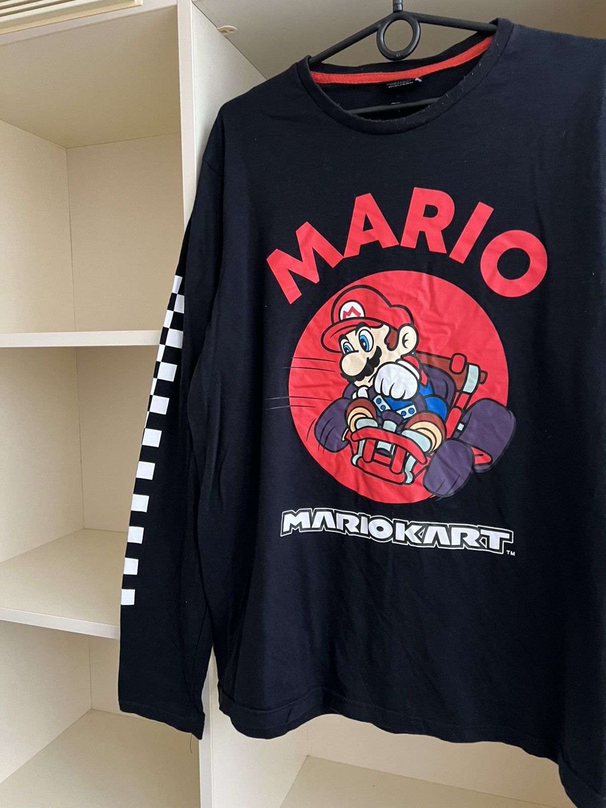 Nintendo Super Mario Nintendo Long Sleeve Tee Games Movie Size US L / EU 52-54 / 3 - 11 Thumbnail