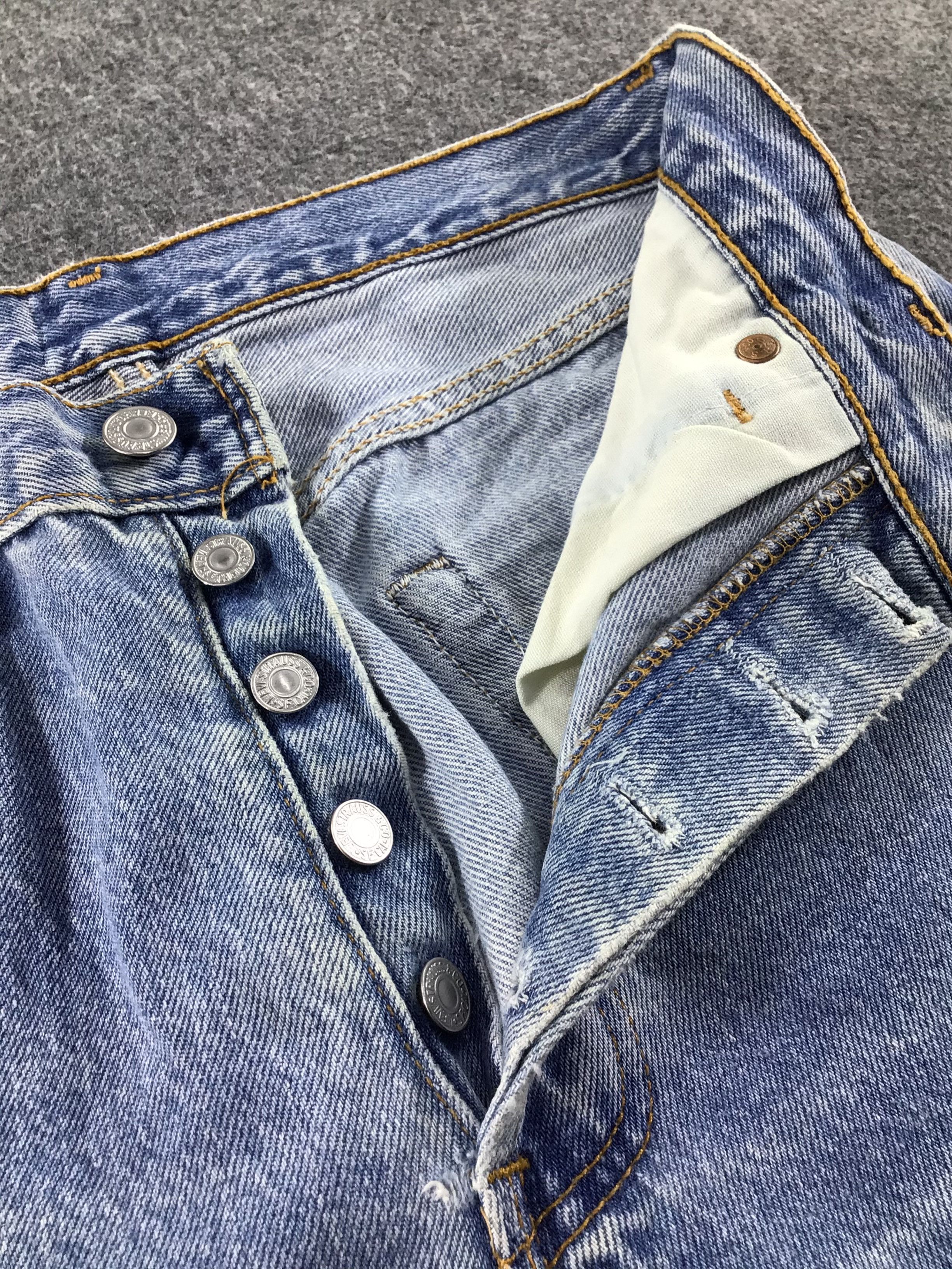 Levi's Vintage 90s Levis 501 Jeans-J358 Size US 28 / EU 44 - 8 Thumbnail