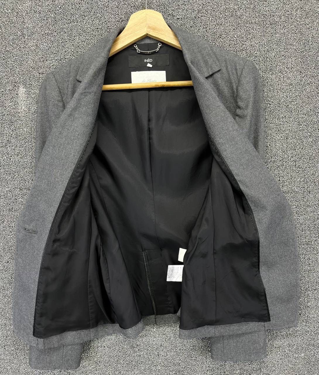 Yohji Yamamoto Vintage Yohji Yamamoto Ined Wool Coat Jacket Size S / US 4 / IT 40 - 6 Thumbnail