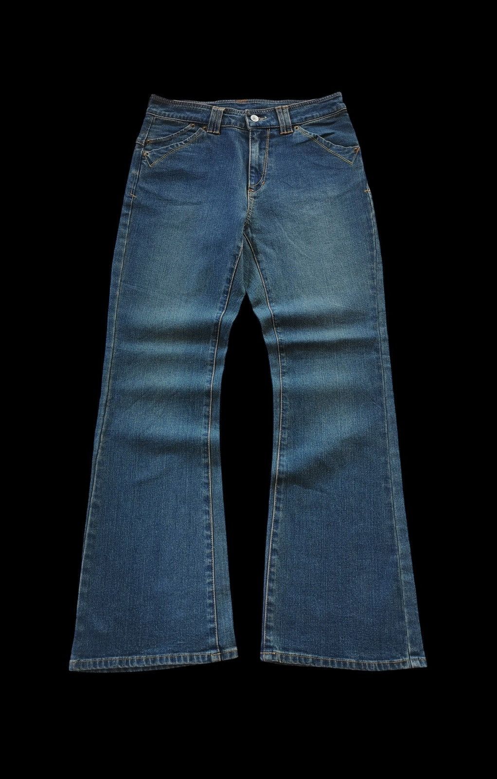 Levi's Vintage Elephant Ear Flare Bell Bottom Jeans Size US 30 / EU 46 - 2 Thumbnail