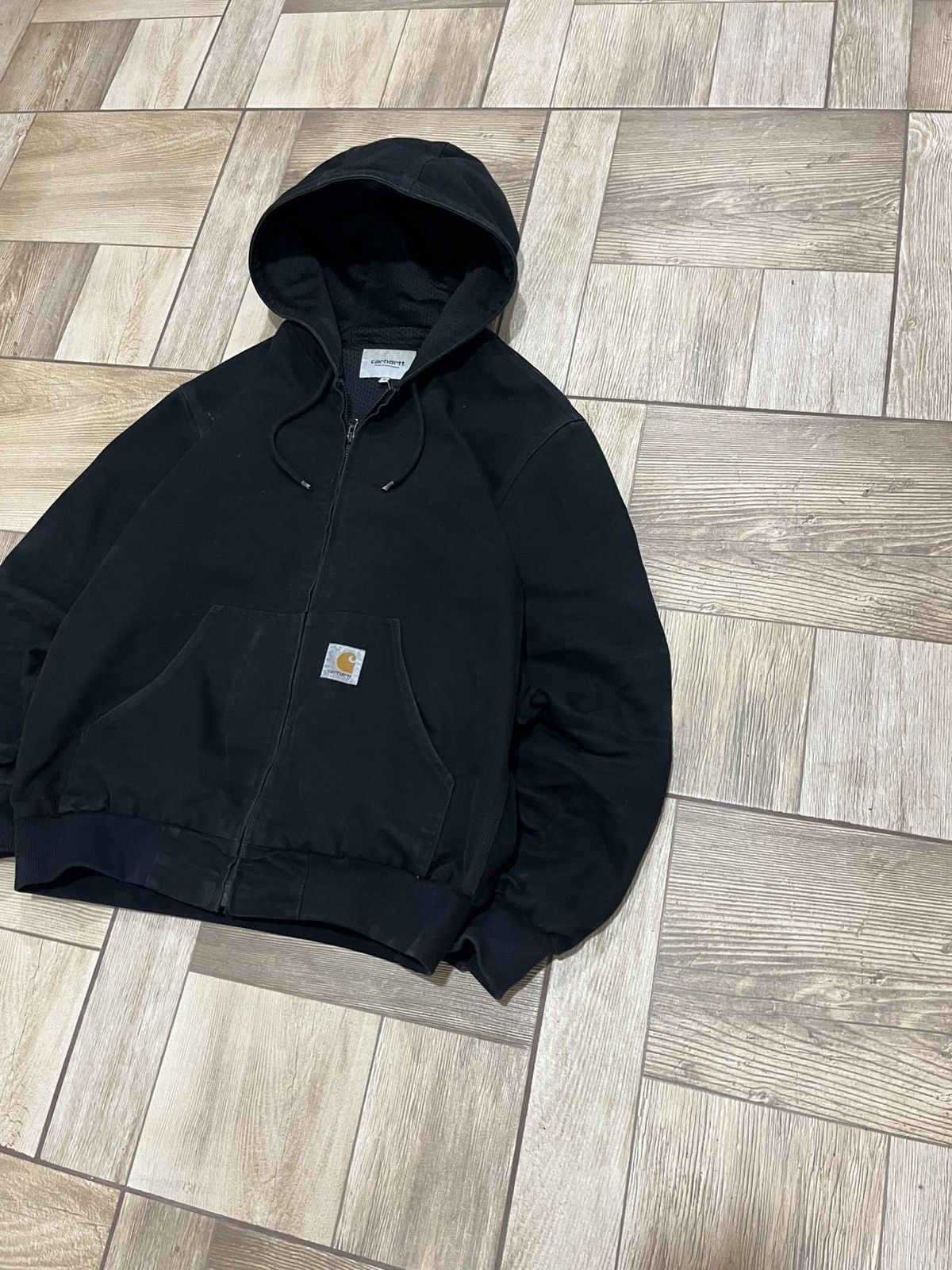 Carhartt Carhartt Active Jacket – Black Duck Canvas Size US M / EU 48-50 / 2 - 2 Thumbnail