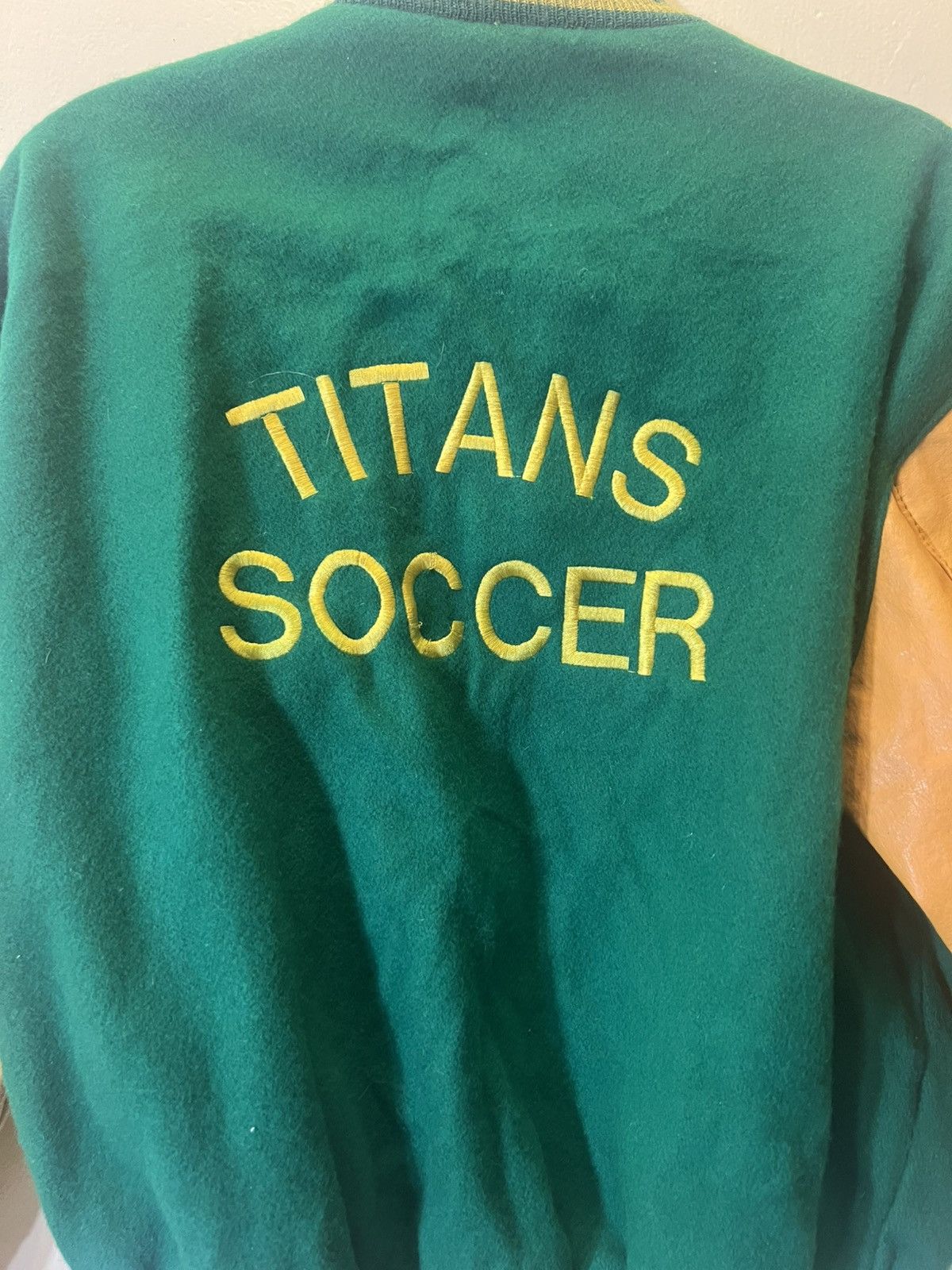 Delong × Vintage Vintage “Titans soccer” Varsjty Jacket Size US L / EU 52-54 / 3 - 7 Thumbnail