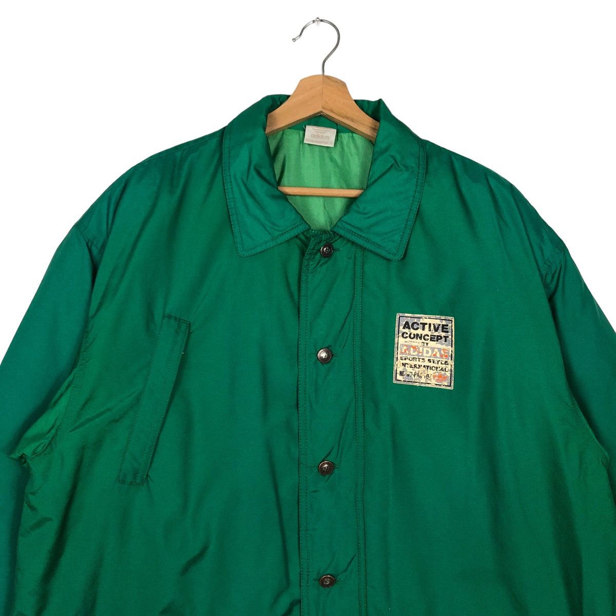 Adidas × Vintage 🔥90’s Vintage Active Concept by Adidas Light Puffer Jacket Size US M / EU 48-50 / 2 - 2 Thumbnail