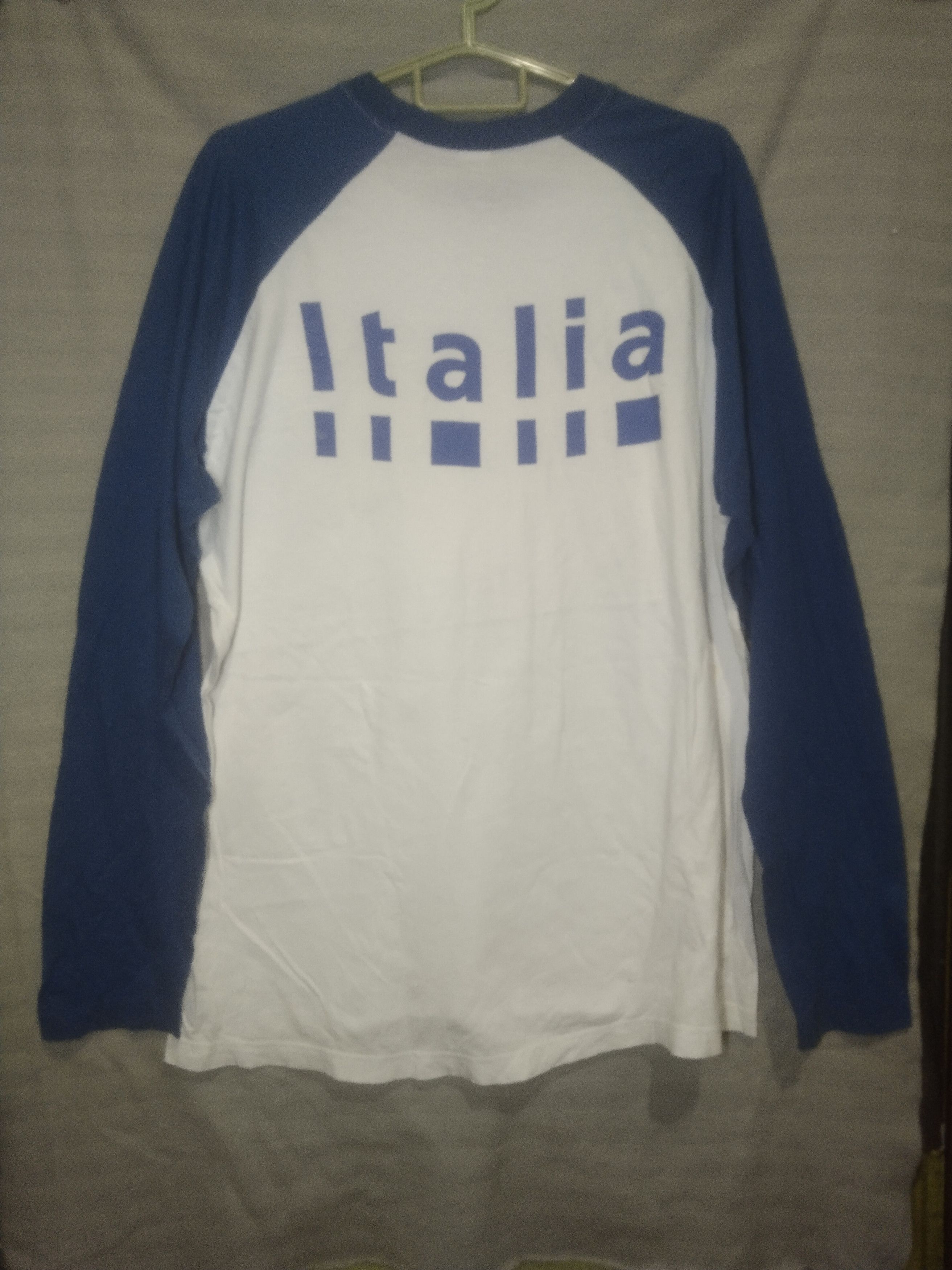 Vintage Italy Olympic team long sleeve shirt (2004-14) Size US L / EU 52-54 / 3 - 2 Thumbnail