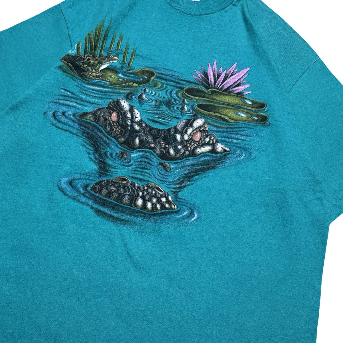 Other Vintage 90s Alligator Fort Myers Beach Graphic T Shirt L Size US L / EU 52-54 / 3 - 2 Thumbnail