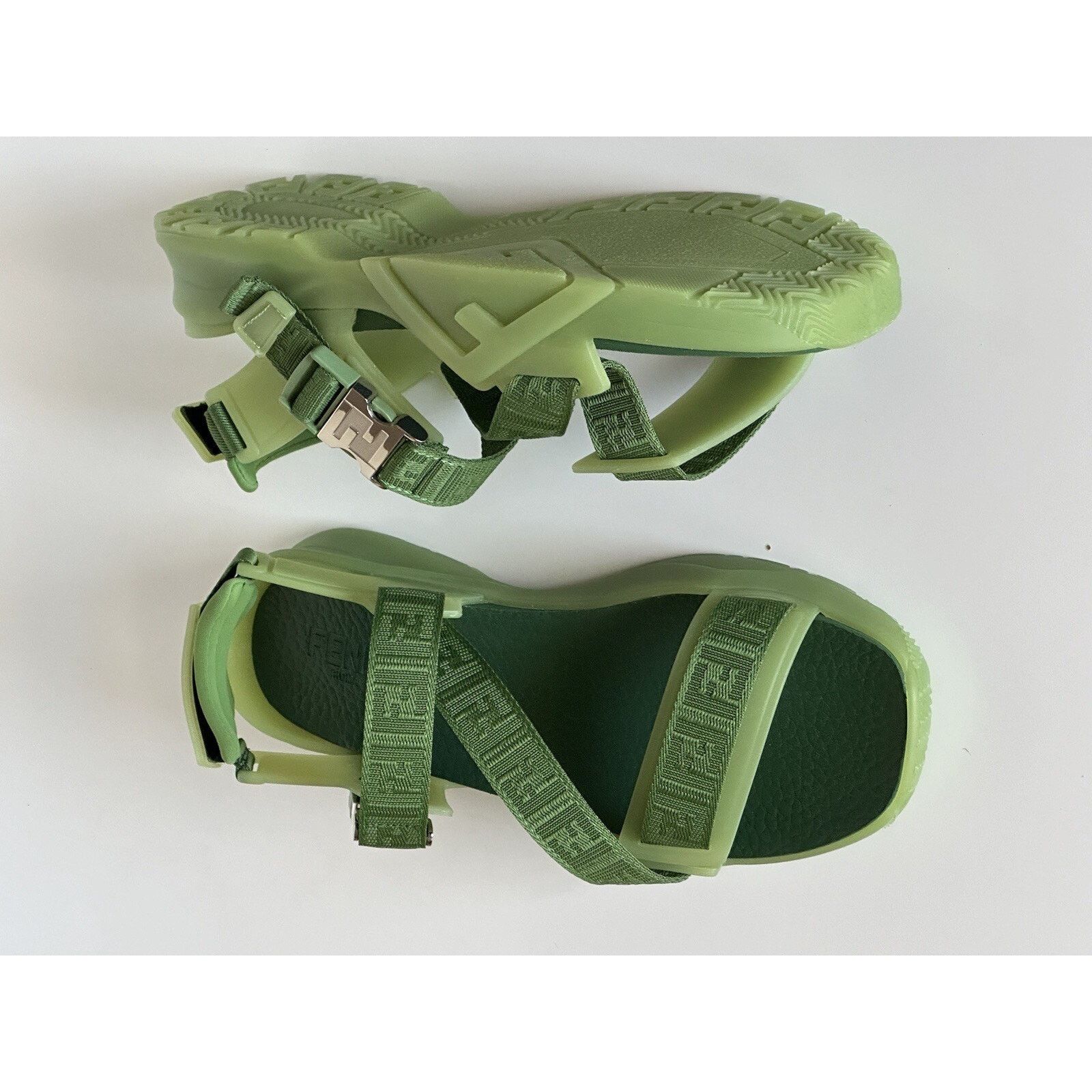 Fendi Fendi Men's FF Strapped Basil Sandals 10 US/ 9 UK 7X1503 Size US 10 / EU 43 - 11 Thumbnail