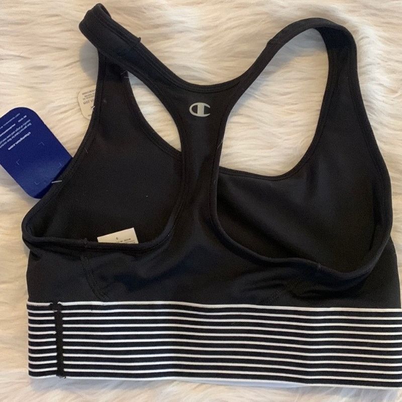 Champion CHAMPION Black Logo Sports Bra NWT S Size S / US 4 / IT 40 - 2 Thumbnail