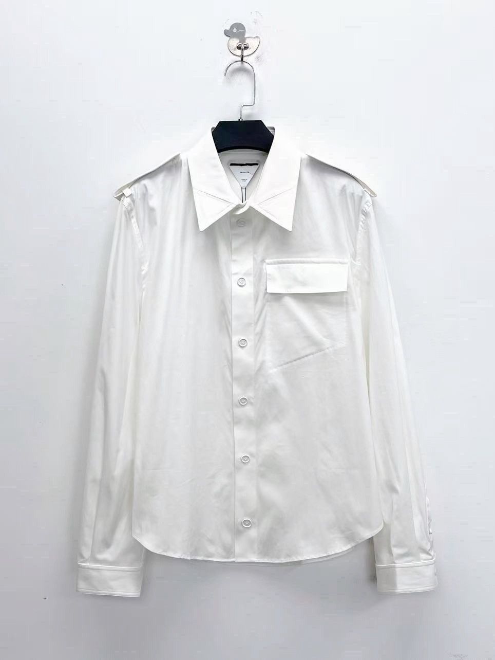Bottega Veneta Bottega Veneta White Cotton Shirt Size 52 Size US L / EU 52-54 / 3 - 1 Thumbnail