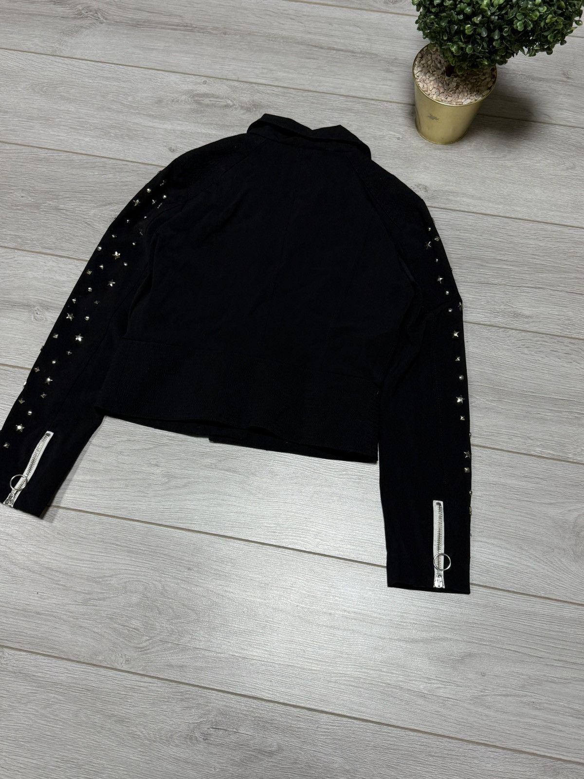 Other Denny Rose studded stars Jacket zip designer jkde eb0 Size L / US 10 / IT 46 - 13 Thumbnail