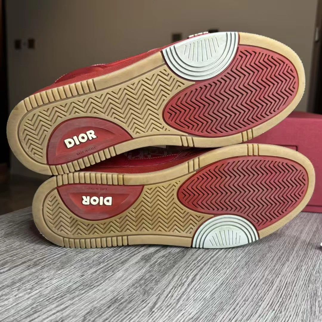 Dior DIOR B27 Happy Red 43EU 98 New Size US 10 / EU 43 - 6 Thumbnail