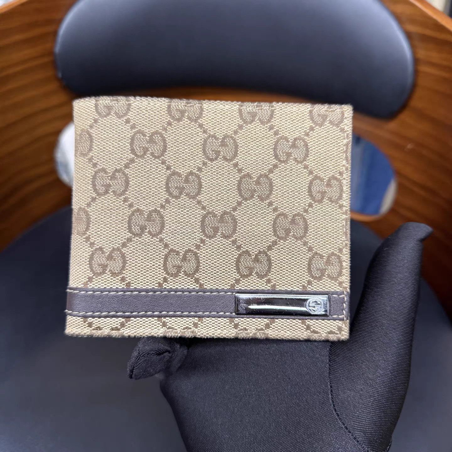 Gucci Gucci Classic GG Logo Wallet K15 Size ONE SIZE - 1 Thumbnail
