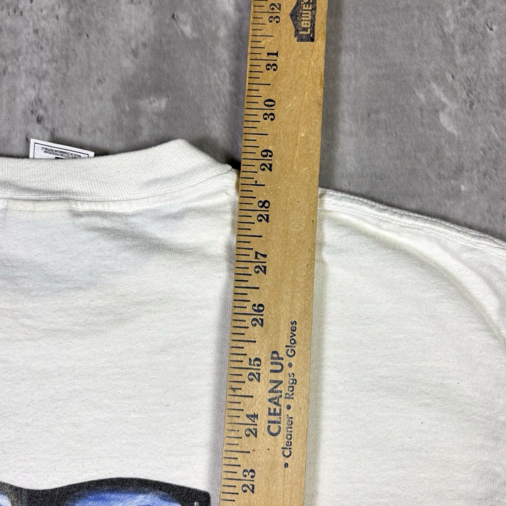 Fruit Of The Loom VINTAGE Fruit of the Loom T-Shirt White Large 1990s 90s Cars Stitch Crew Neck Cotton Blend Short Sleeve Mens Shirt Size US L / EU 52-54 / 3 - 4 Thumbnail