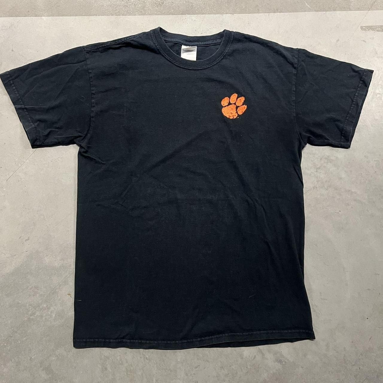 Vintage Crazy Vintage Y2K Clemson University Tigers Graphic Tee! Size US M / EU 48-50 / 2 - 3 Thumbnail