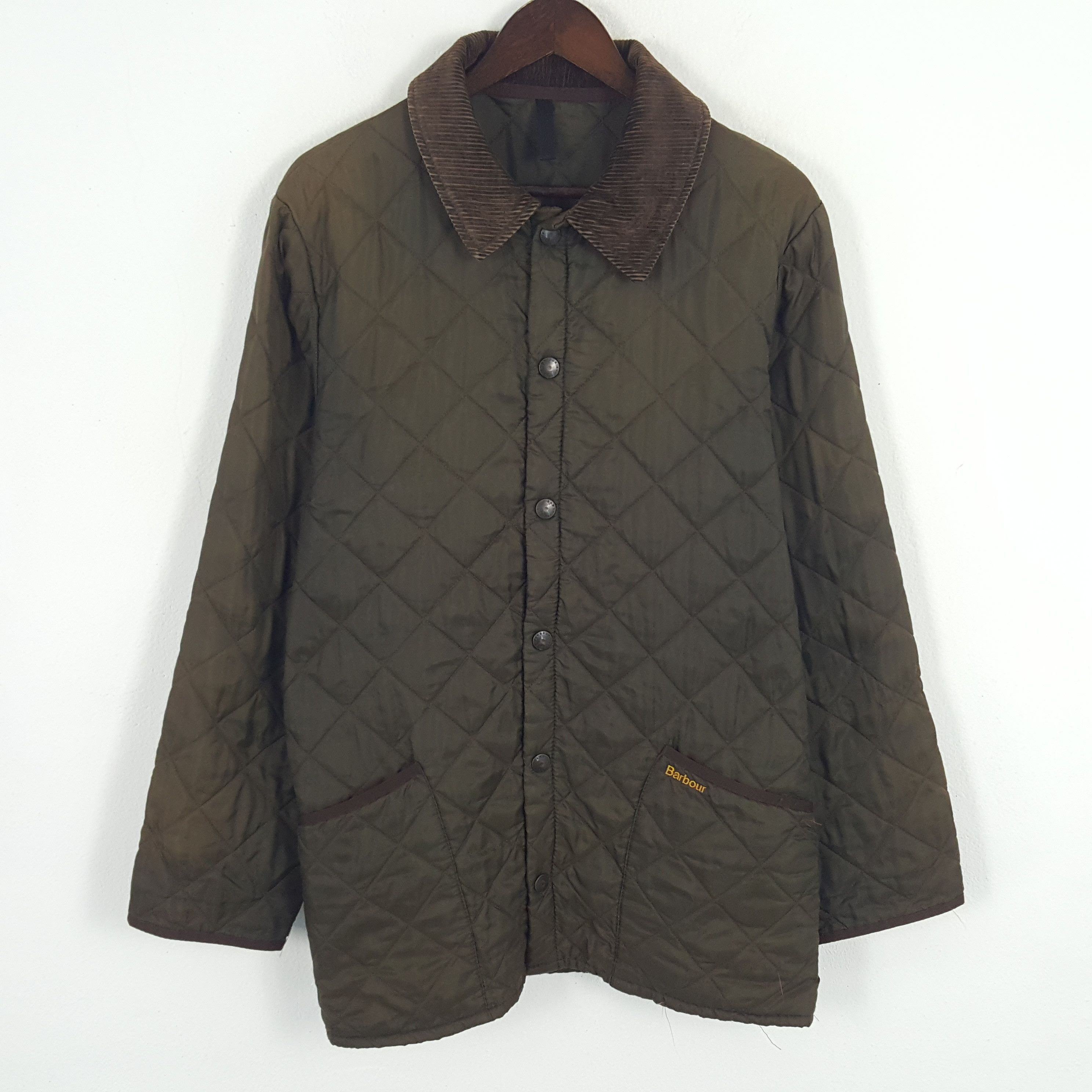 Barbour × Vintage Vintage Barbour Puffer Winter Jacket Size US M / EU 48-50 / 2 - 1 Thumbnail