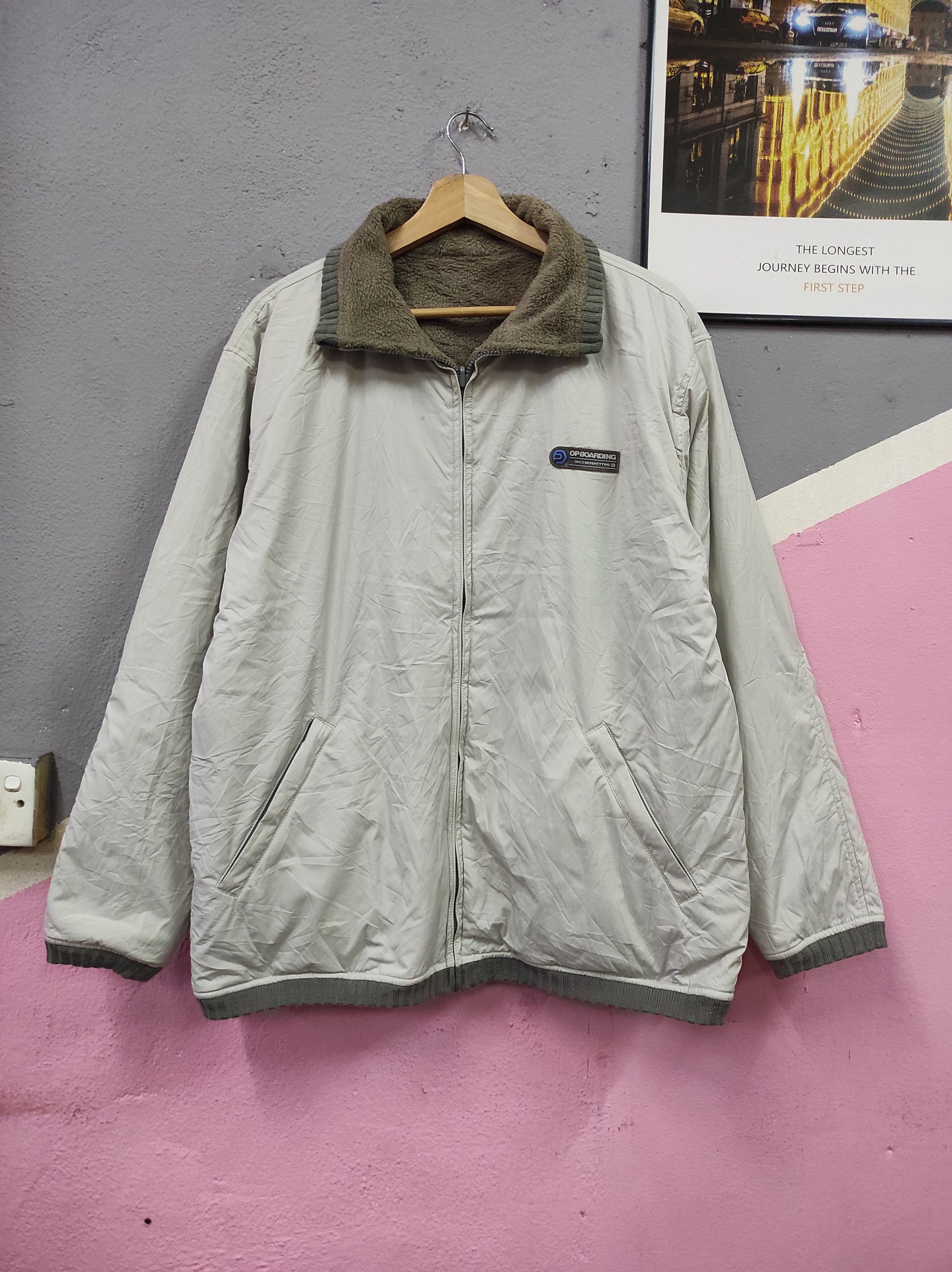 Ocean Pacific × Vintage REVERSIBLE OP BOARDING JACKET Size US M / EU 48-50 / 2 - 1 Thumbnail
