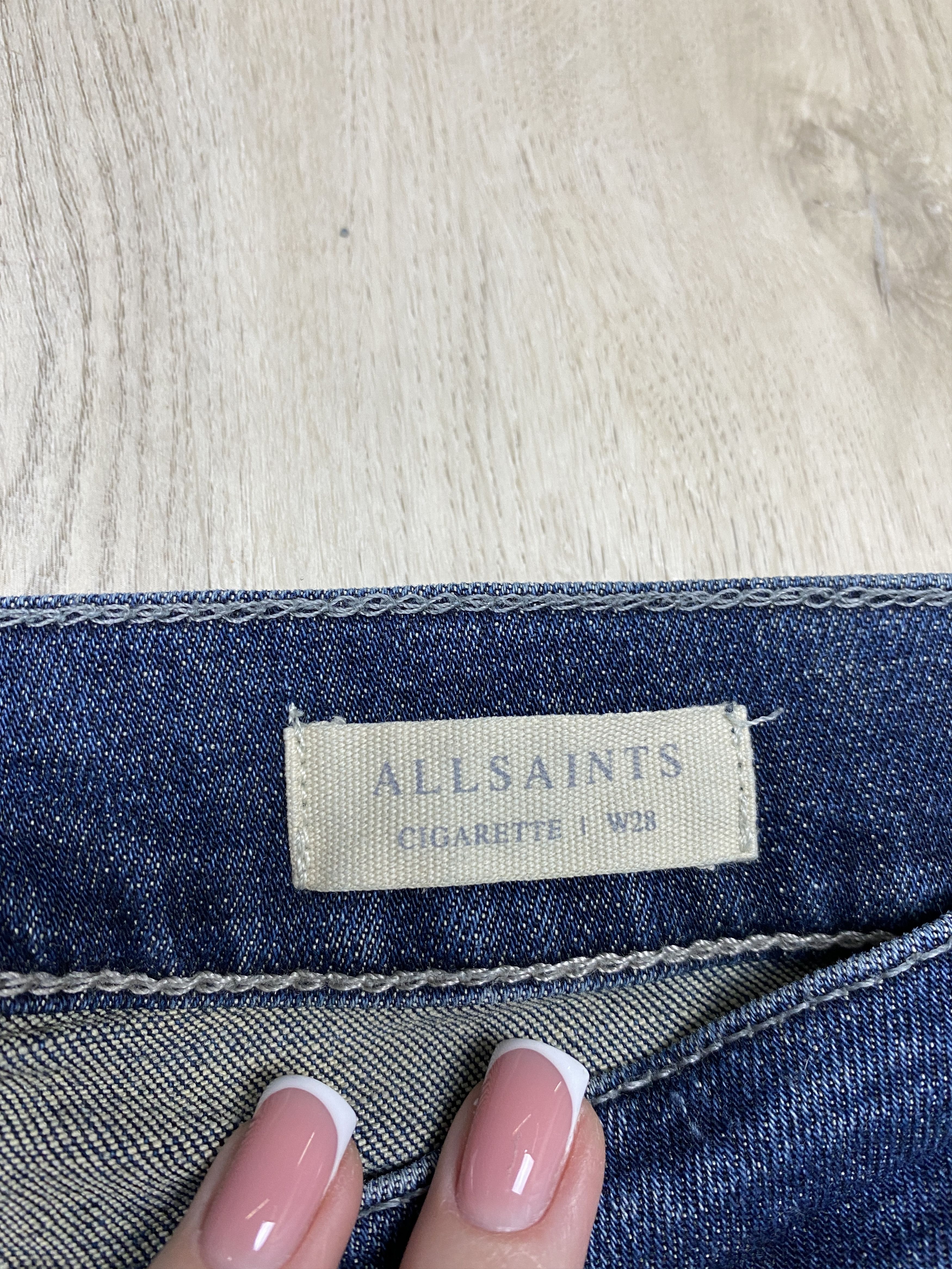 Allsaints Allsaints Cigarette Mens Denim Pants Jeans Size US 28 / EU 44 - 3 Thumbnail