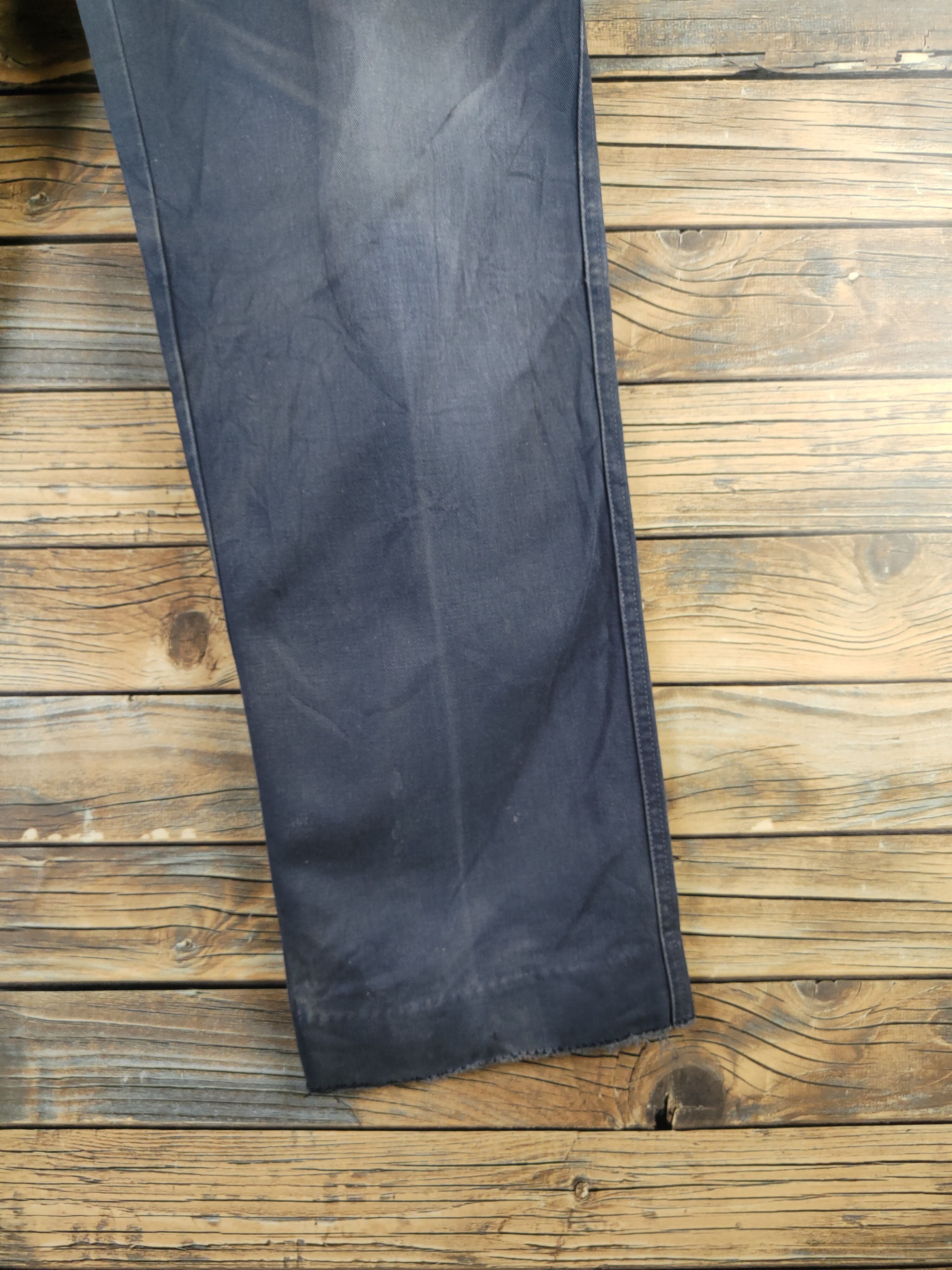 Japanese Brand Burtle Navy Faded Multipocket Tactical Cargo Pants #W2206 Size US 30 / EU 46 - 7 Thumbnail