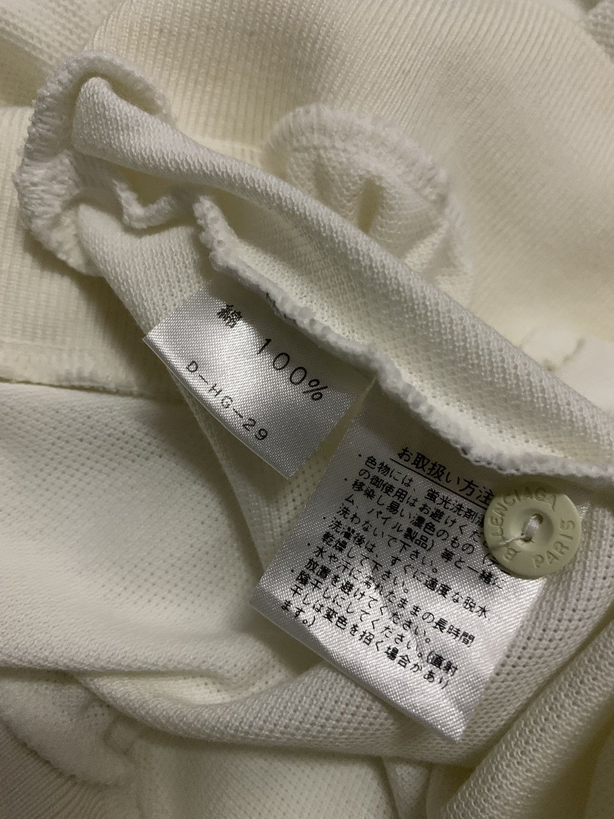 Balenciaga × Vintage Vintage Balenciaga Golf Paris Polo Shirt Size M / US 6-8 / IT 42-44 - 7 Thumbnail