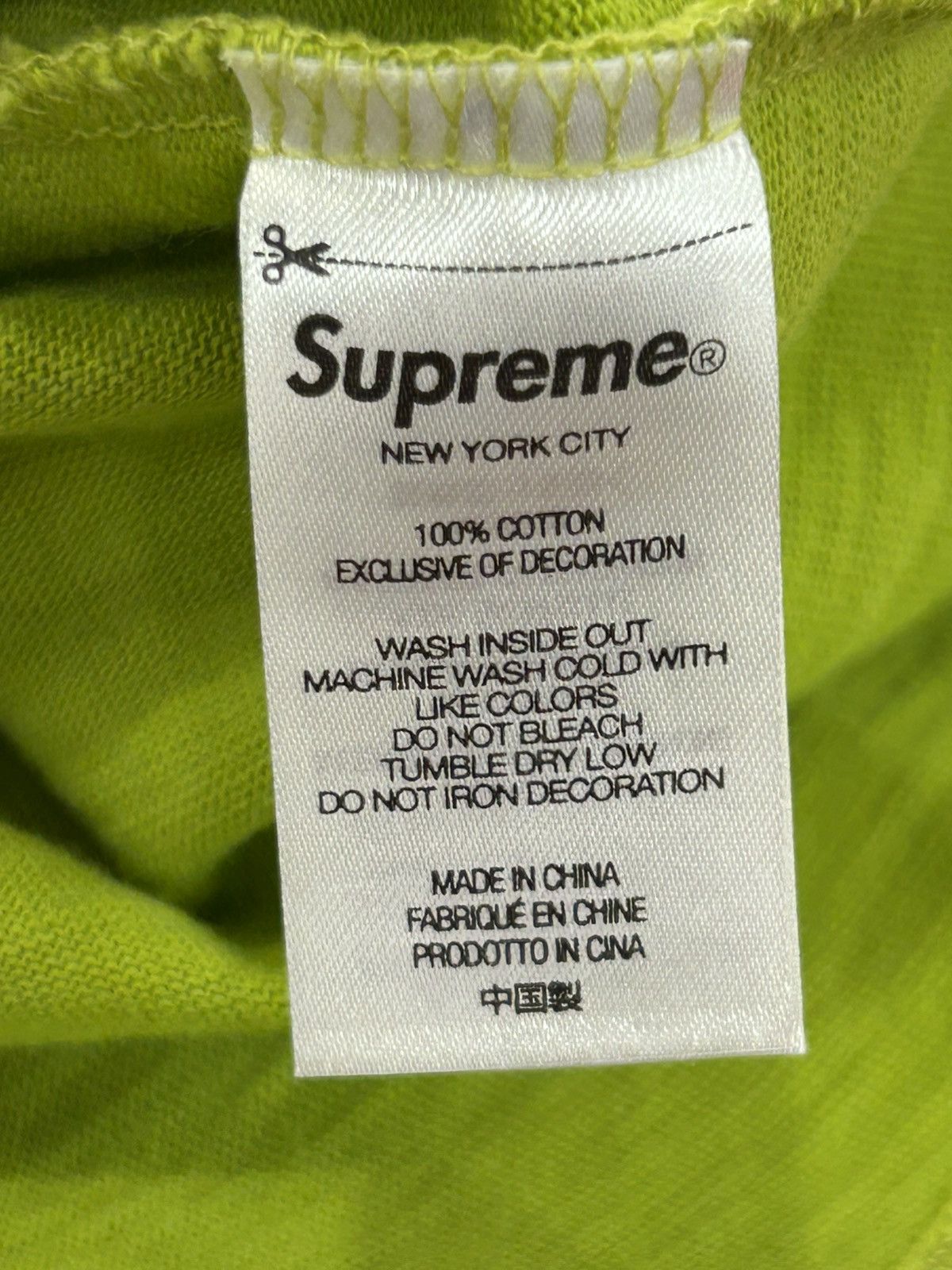 Supreme Supreme T Shirt Size US M / EU 48-50 / 2 - 6 Thumbnail