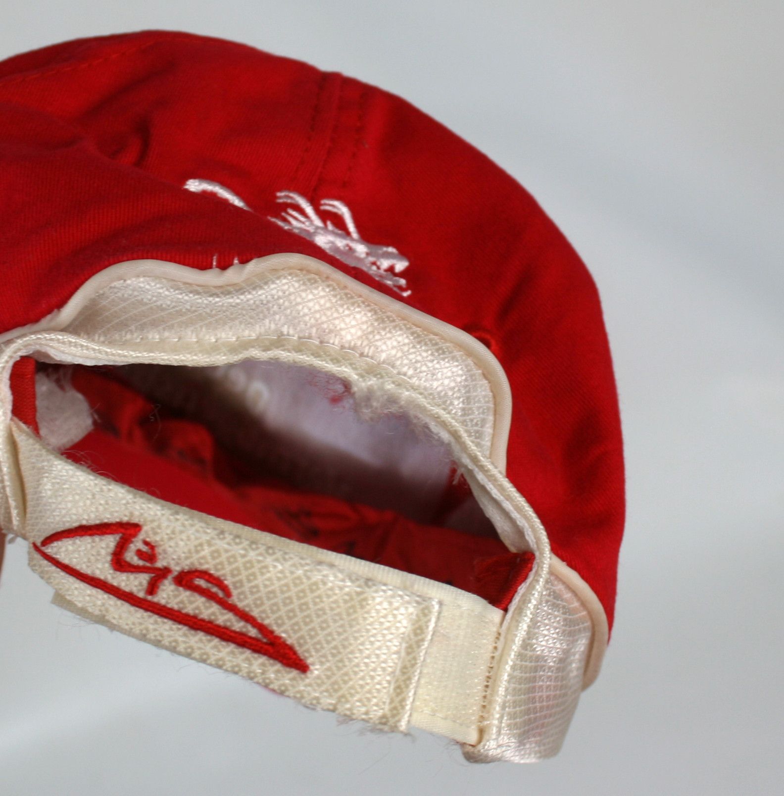 Ferrari 00S Michael Schumacher Logo Racing Cap Vintage Size ONE SIZE - 5 Thumbnail