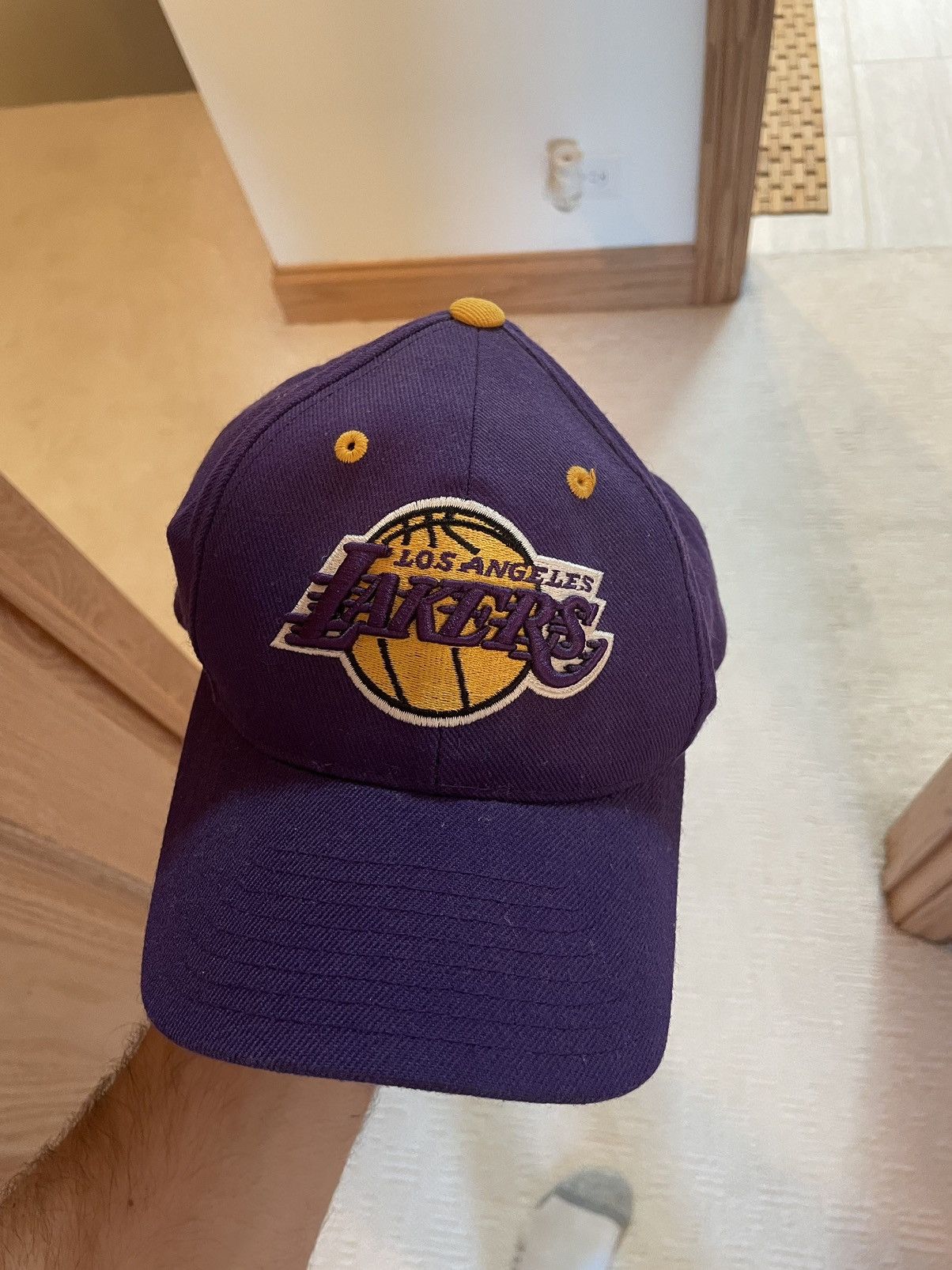 NBA × Puma × Vintage Vintage LA Lakers Cap EMBROIDERY VERY NICE Size ONE SIZE - 1 Thumbnail