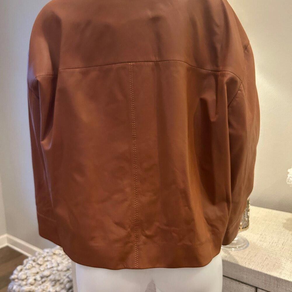 Coach Coach Lightweight Leather Jacket Size L / US 10 / IT 46 - 7 Thumbnail