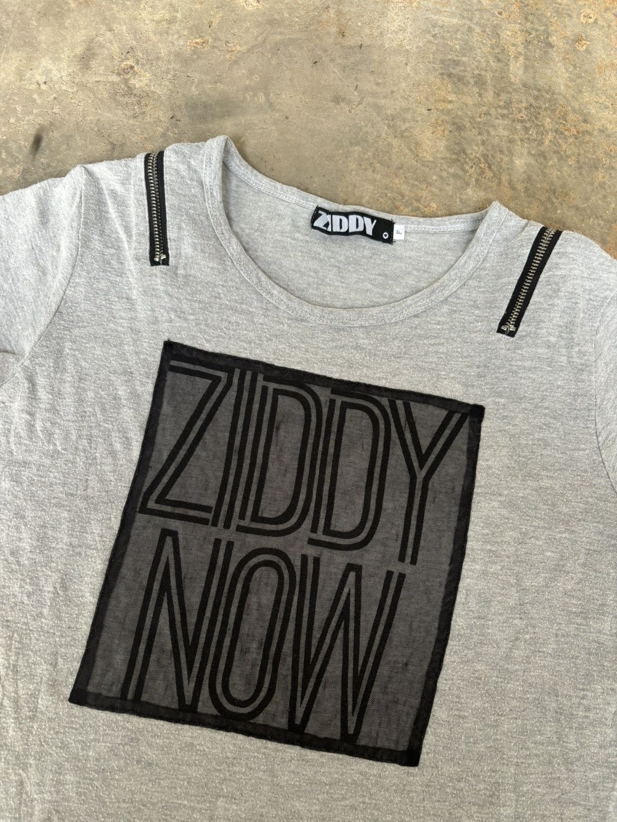 Hysteric Glamour Y2k Ziddy Now Zipper Tshirt Size ONE SIZE - 5 Thumbnail