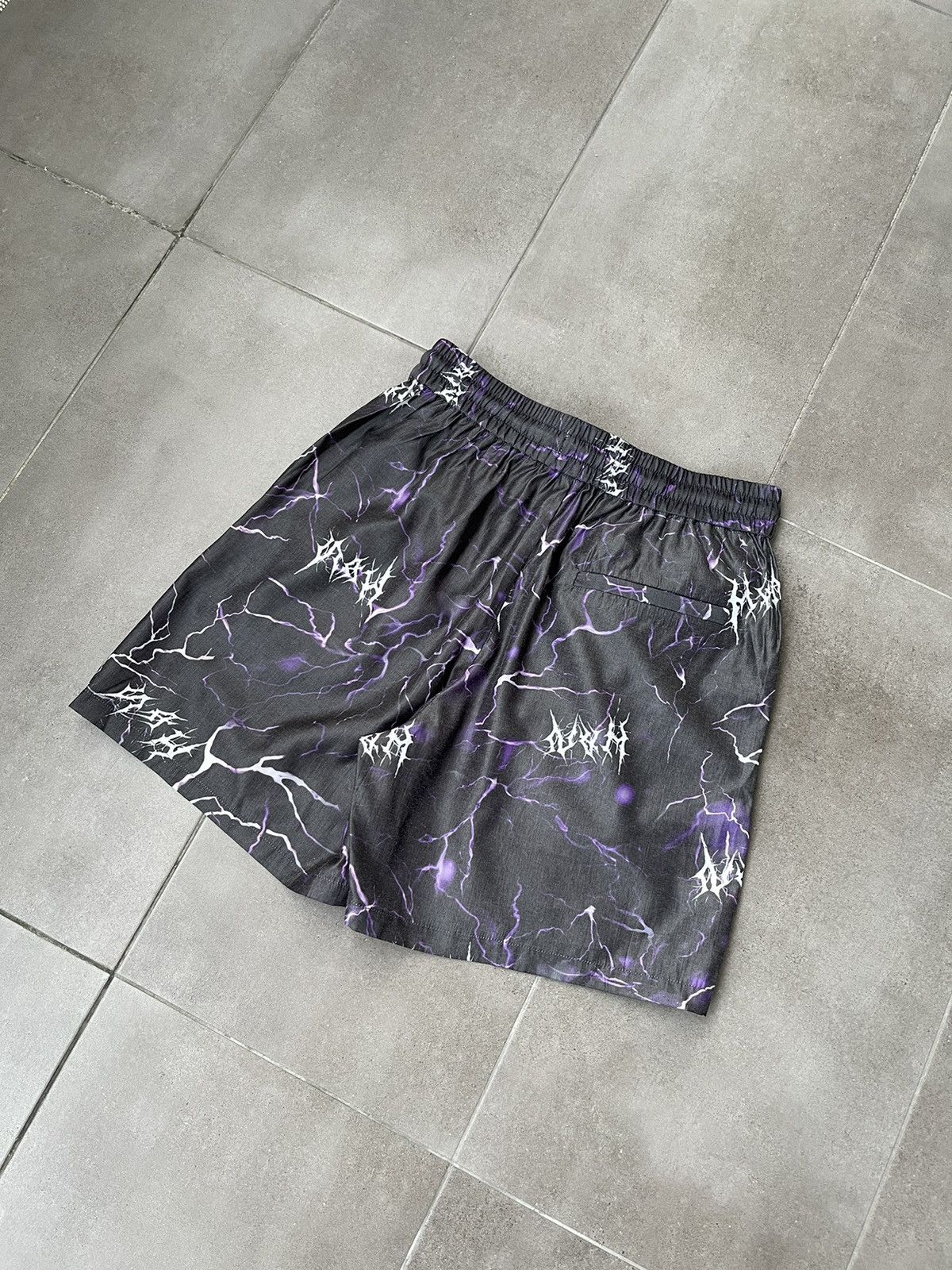 Han Kjobenhavn !DS! FW22 Han Kjobenhavn Purple Thunder Track Shorts Size US 34 / EU 50 - 17 Thumbnail
