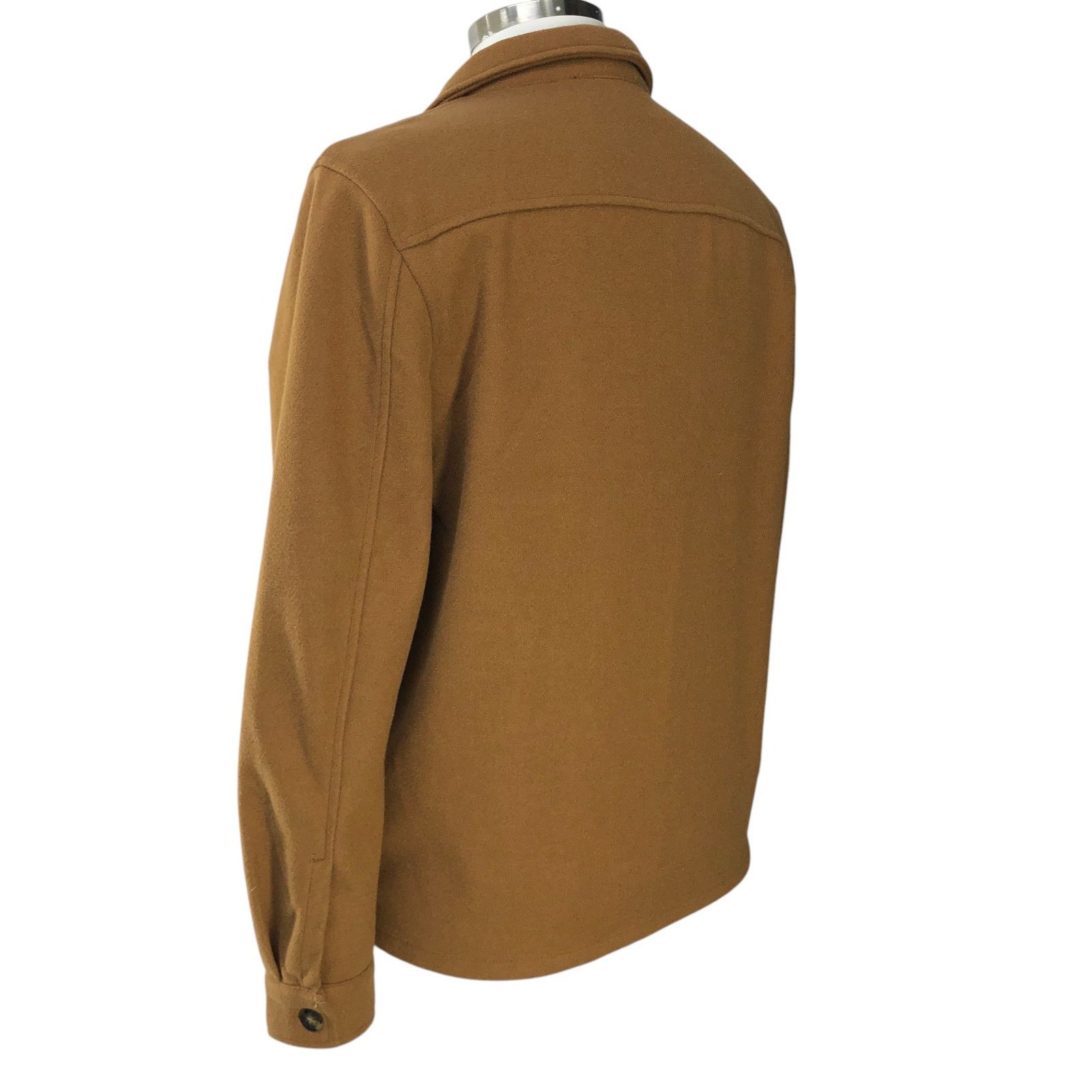 Magaschoni Magaschoni Size S Shirt Jacket Shacket Patch Pocket Camel Size US S / EU 44-46 / 1 - 8 Thumbnail