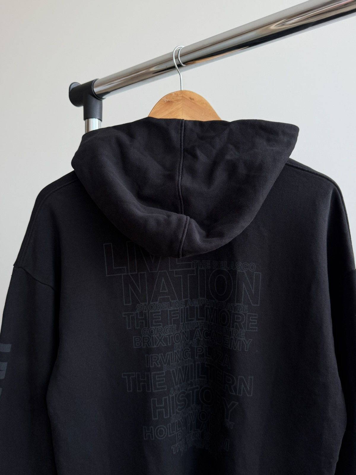 James Perse New! James Perse Pullover Live Nation Hoodie Black Size US M / EU 48-50 / 2 - 5 Thumbnail