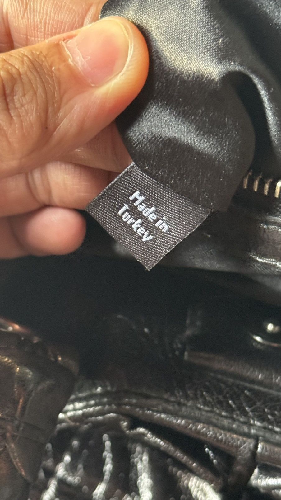 Miu Miu MIU MIU Black Leather Vitello Lux Pleated Size ONE SIZE - 9 Thumbnail