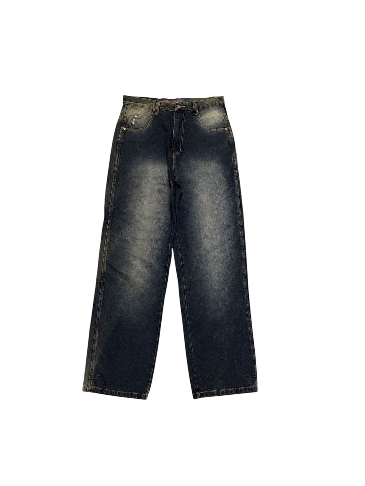 Koman Koman Jeans Straight Cut Jeans Streetwear Denim Size US 33 - 1 Thumbnail