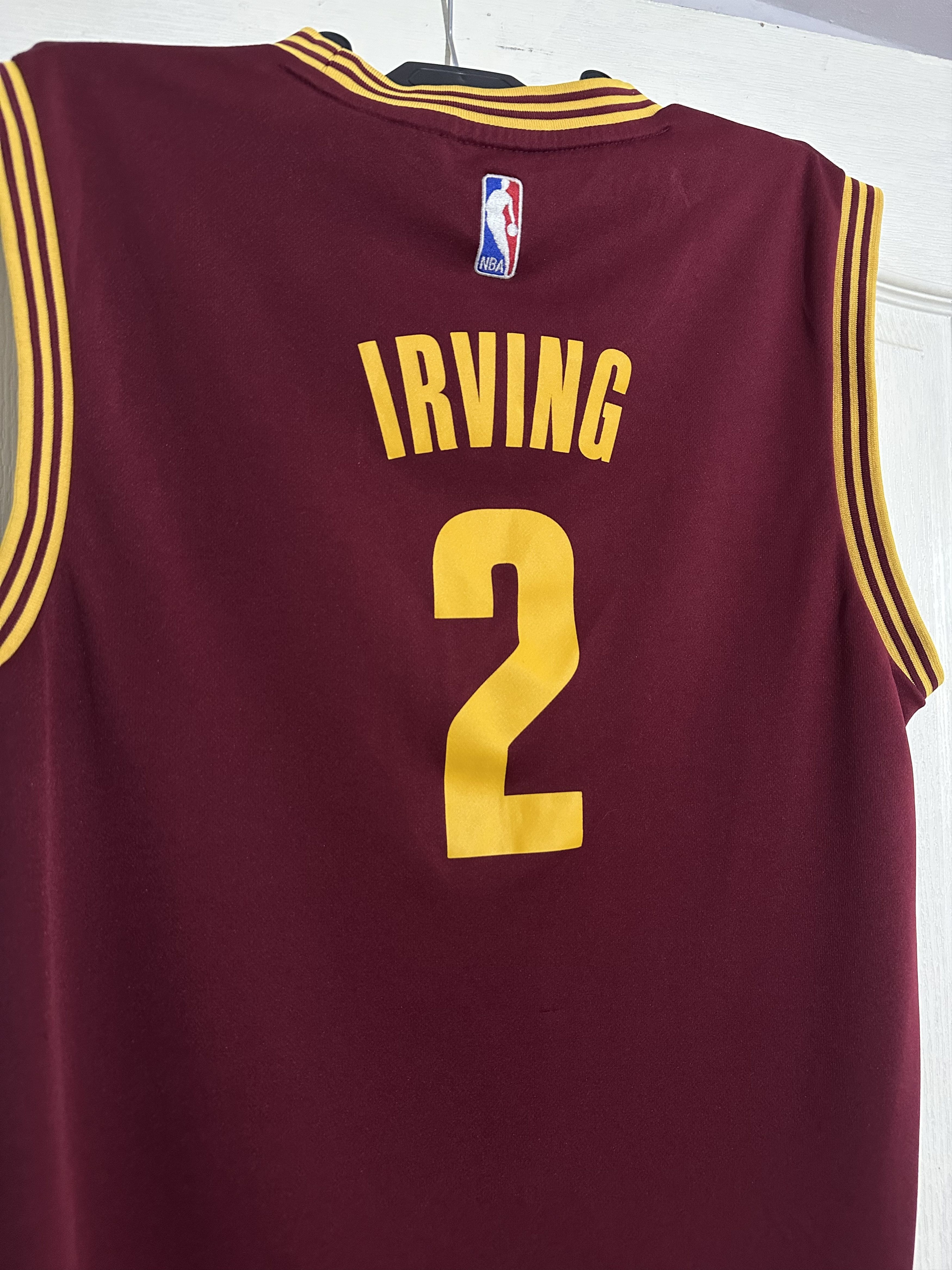 Adidas Adidas Cleveland Cavaliers Kyrie Irving #2 Swigman Size US M / EU 48-50 / 2 - 2 Thumbnail