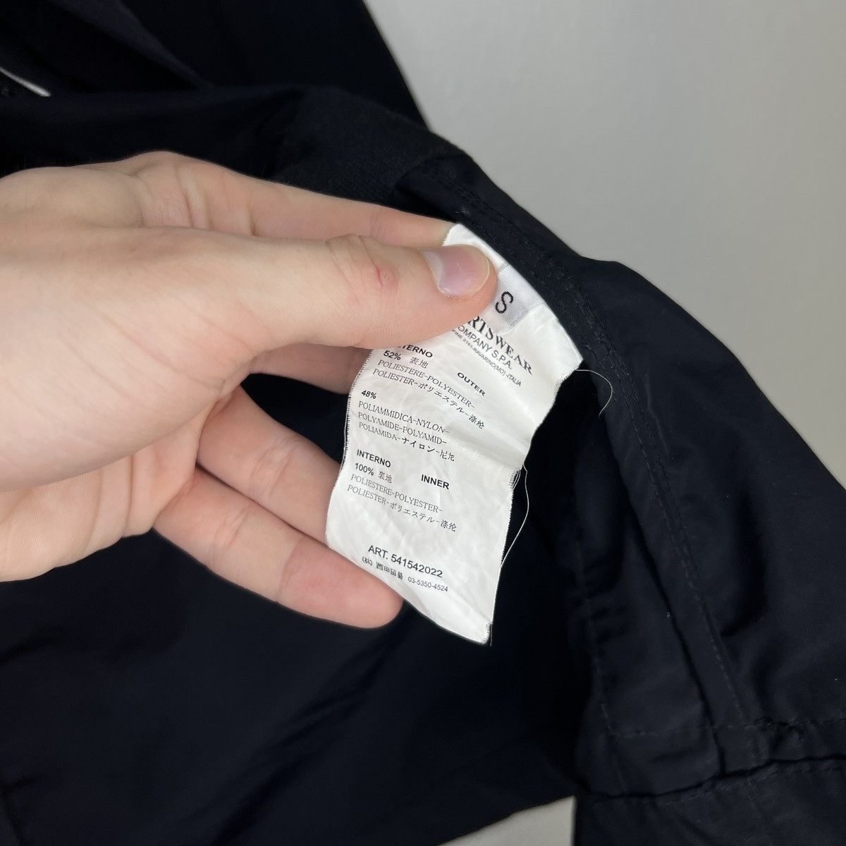 Stone Island Stone Island Military Nylon Jacket 65M Style Black Patch Size US S / EU 44-46 / 1 - 8 Thumbnail