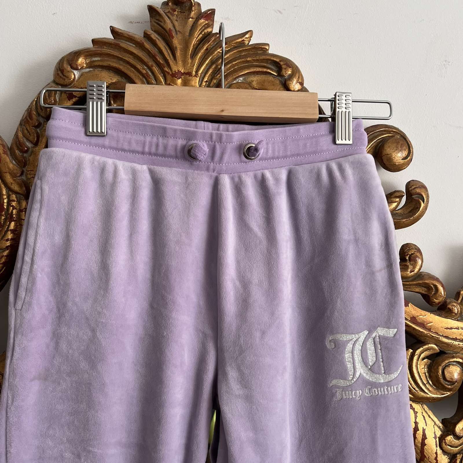Juicy Couture × Vintage VINTAGE JUICY COUTURE VELOUR PANTS Sz XS-S Size 30" / US 8 / IT 44 - 3 Thumbnail